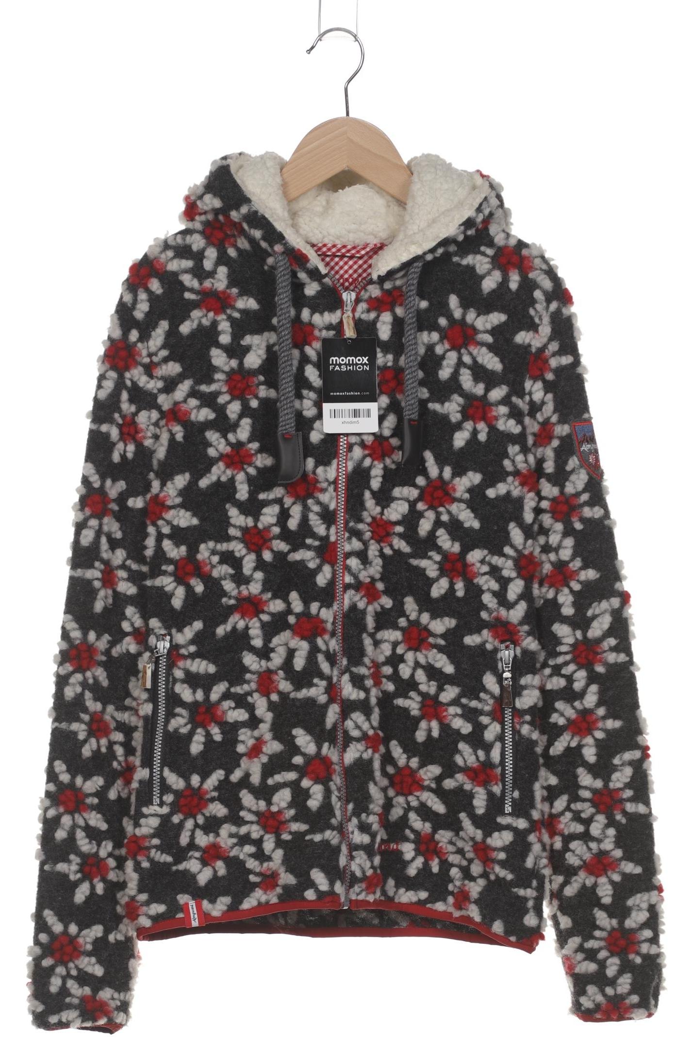 Thumbnail - Almgwand Damen Kapuzenpullover, grau, Gr. 40