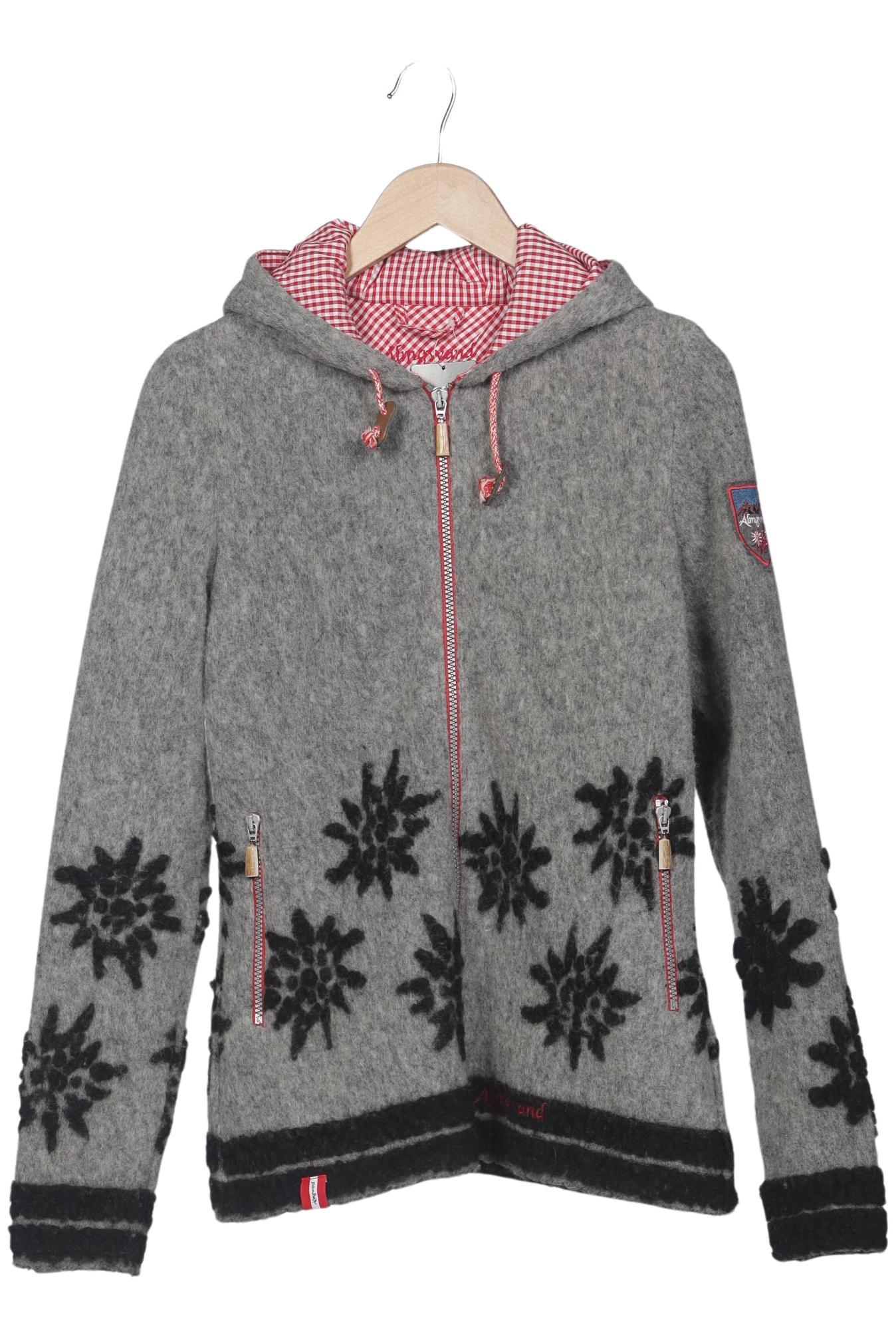 

Almgwand Damen Kapuzenpullover, grau, Gr. 40