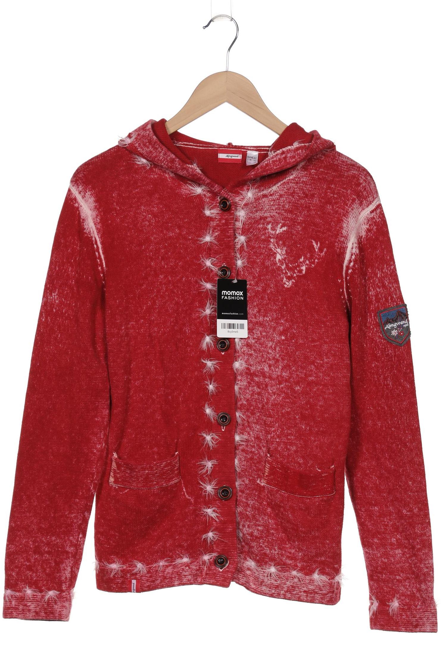 

Almgwand Damen Kapuzenpullover, rot, Gr. 42