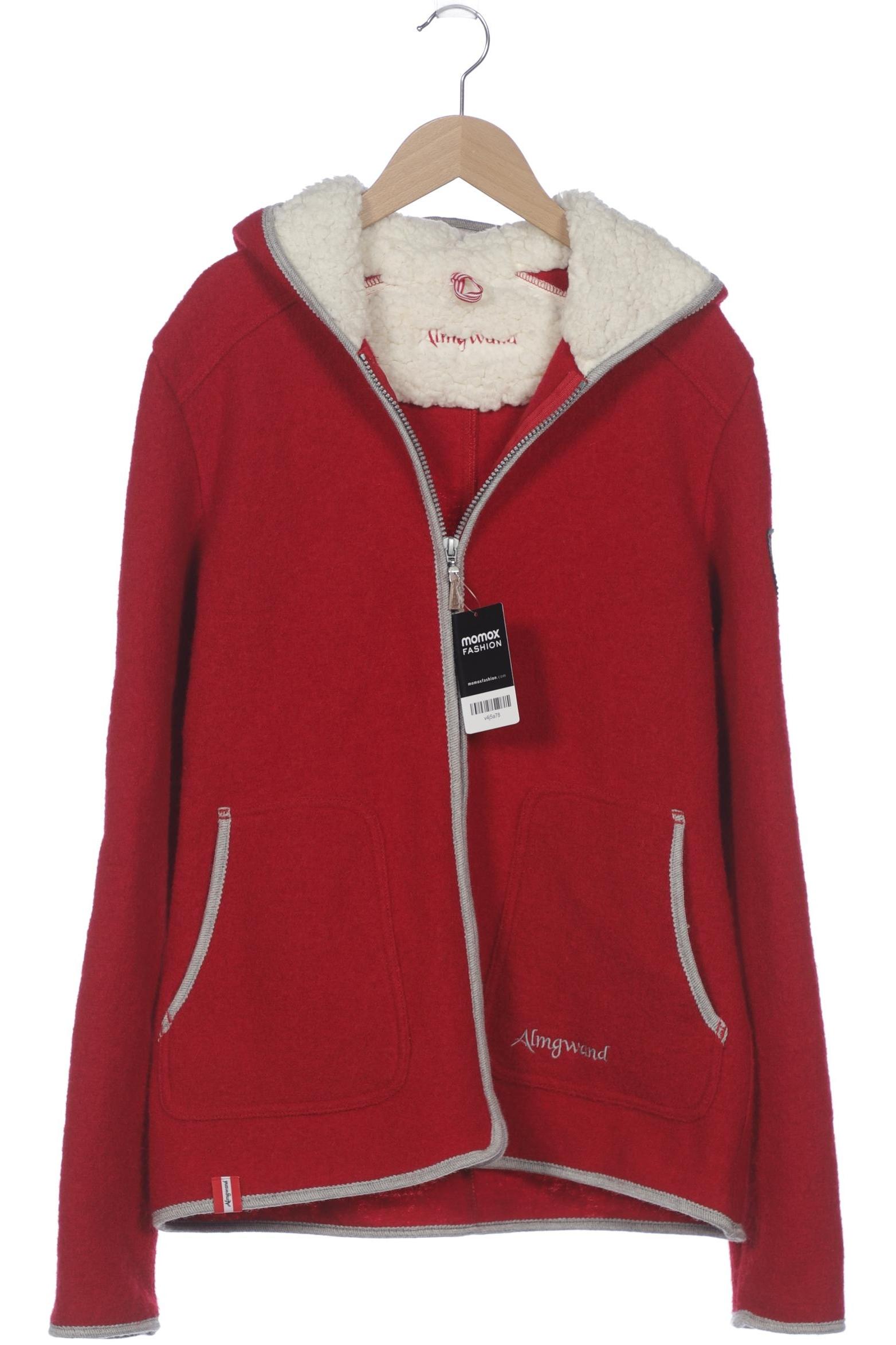 

Almgwand Damen Kapuzenpullover, rot, Gr. 40