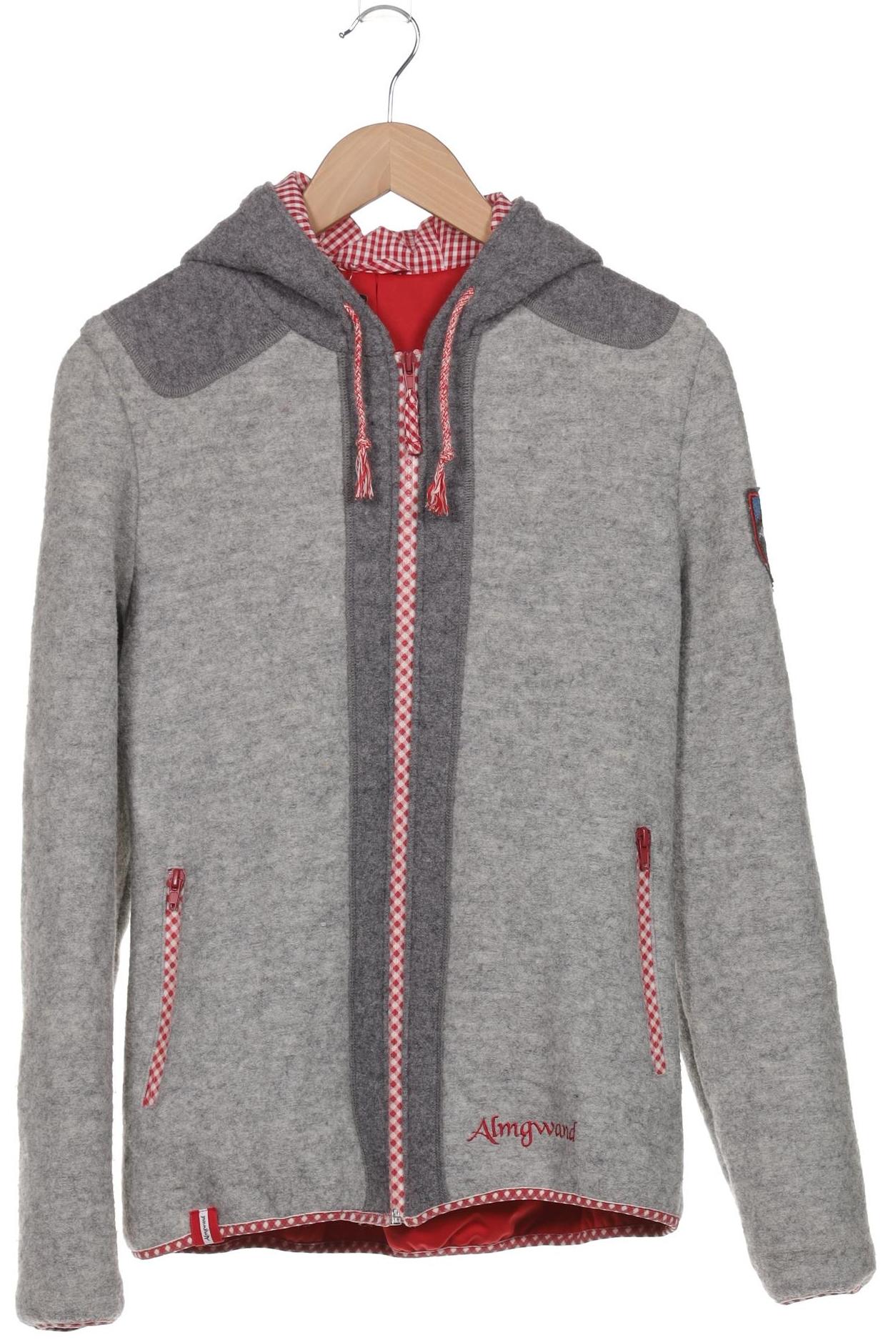 

Almgwand Damen Kapuzenpullover, grau, Gr. 38