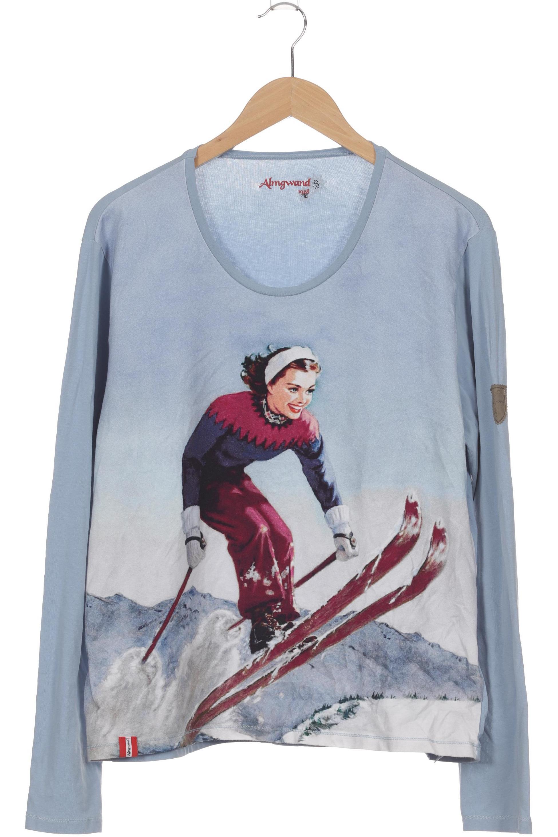 

Almgwand Damen Langarmshirt, blau, Gr.