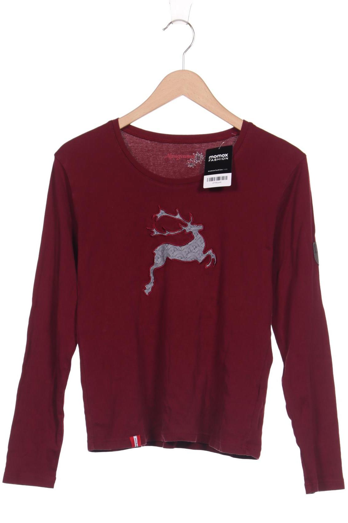 

Almgwand Damen Langarmshirt, bordeaux