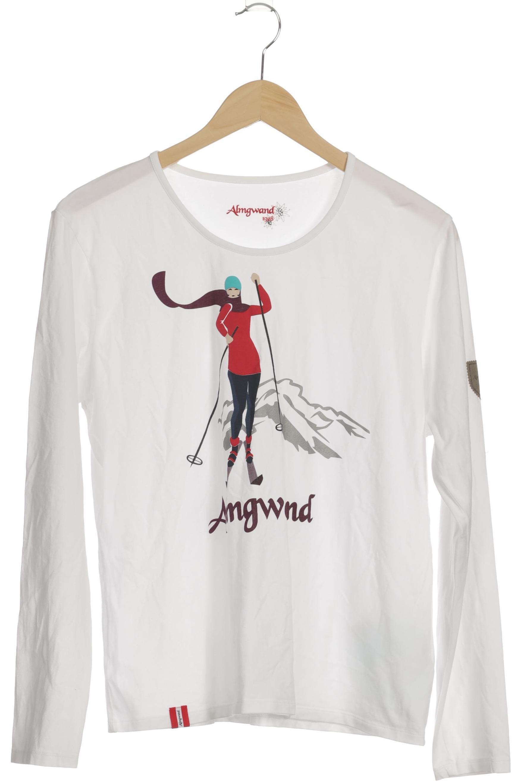 

Almgwand Damen Langarmshirt, weiß, Gr.