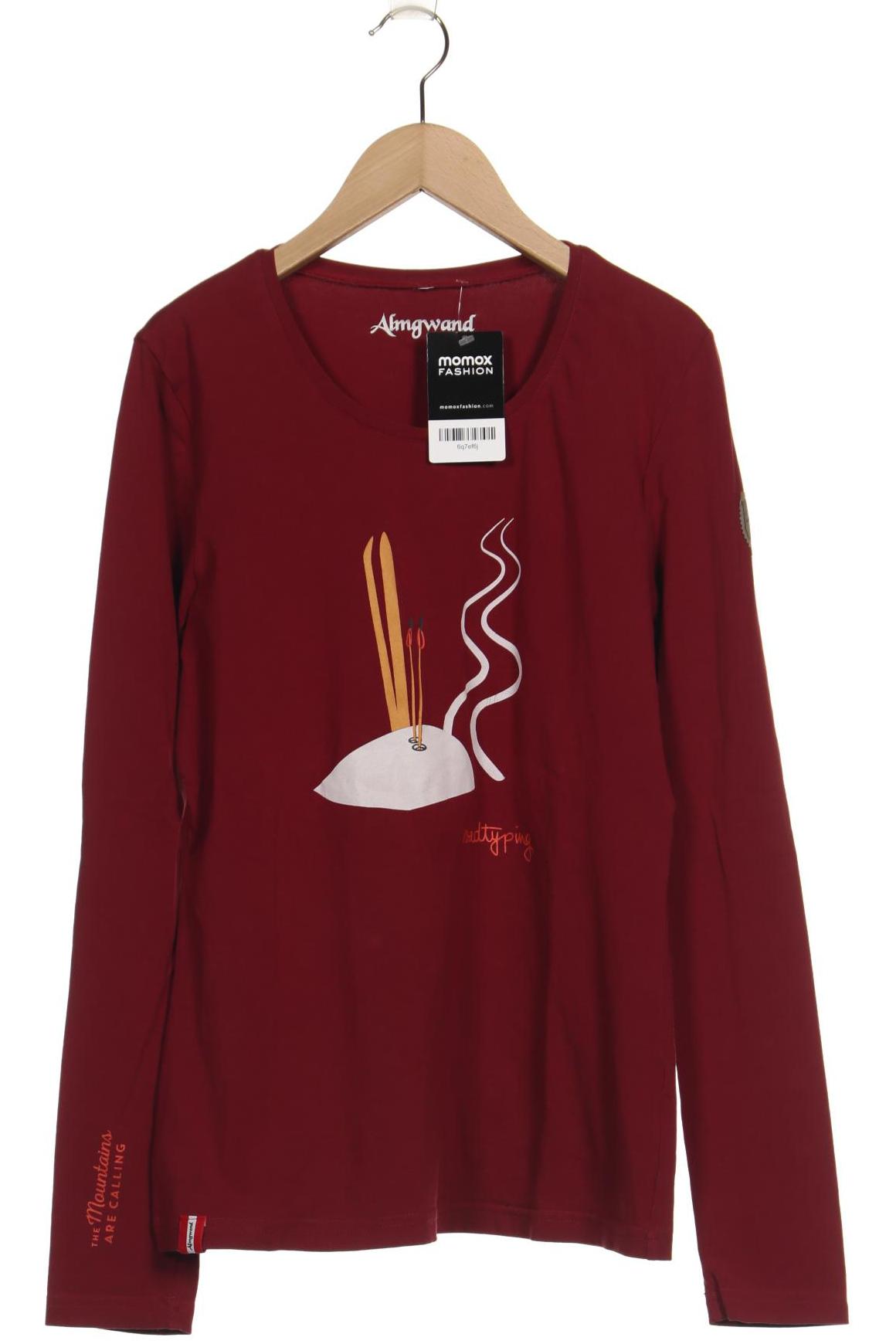 

Almgwand Damen Langarmshirt, bordeaux, Gr. 42