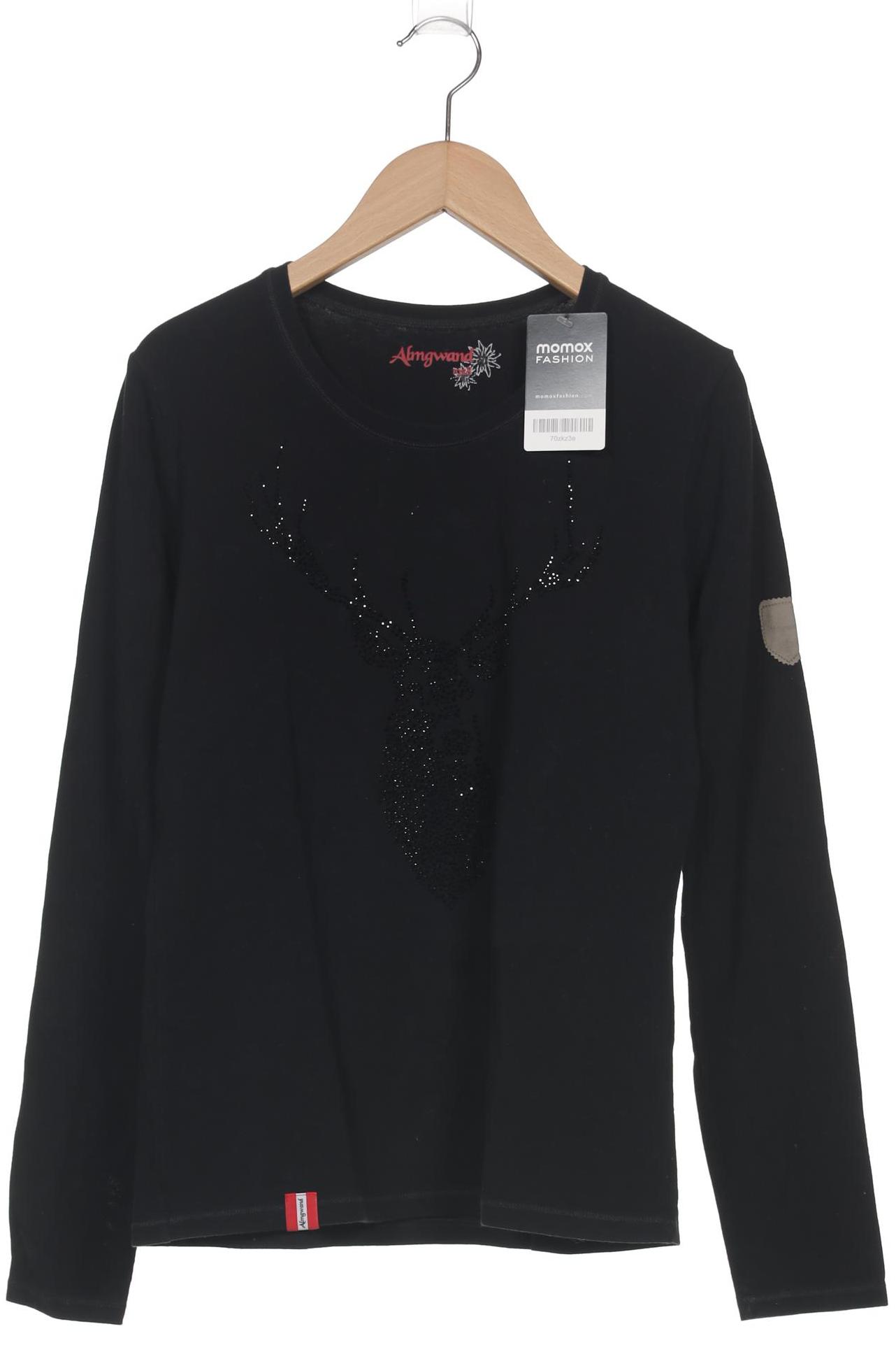 

Almgwand Damen Langarmshirt, schwarz, Gr. 36