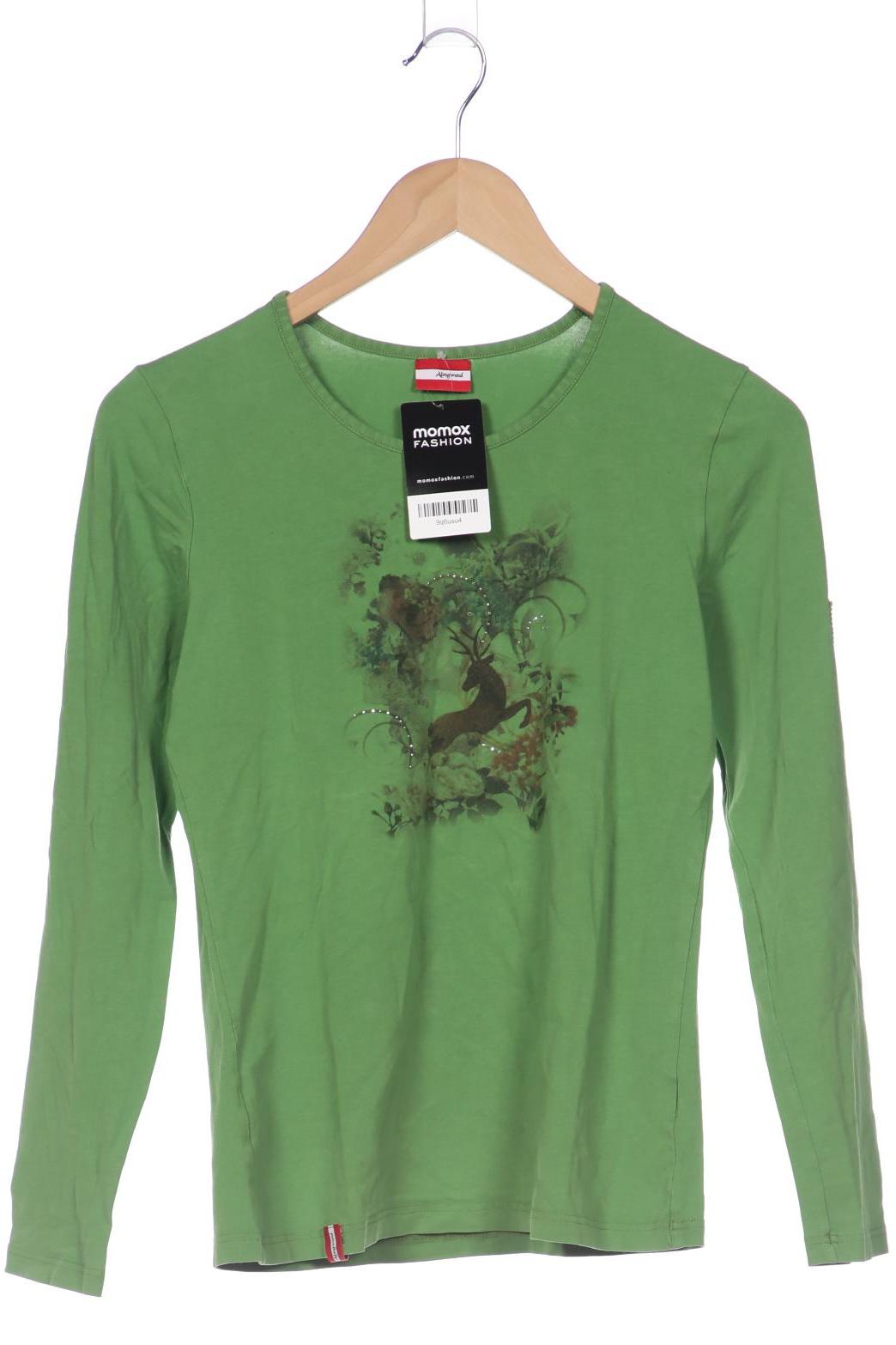 

Almgwand Damen Langarmshirt, grün, Gr. 36