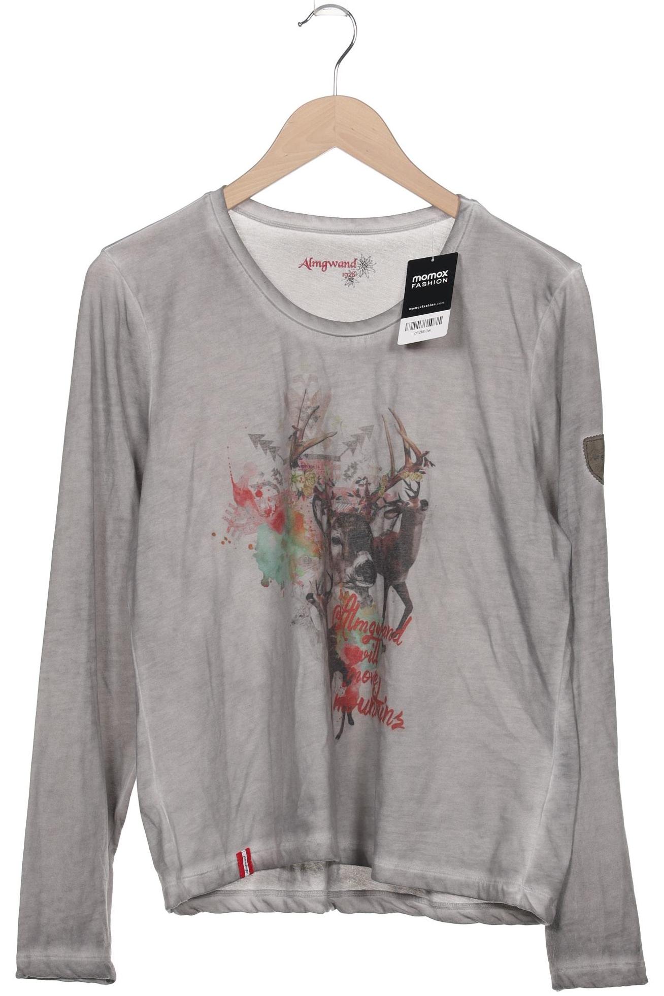 

Almgwand Damen Langarmshirt, grau, Gr. 42