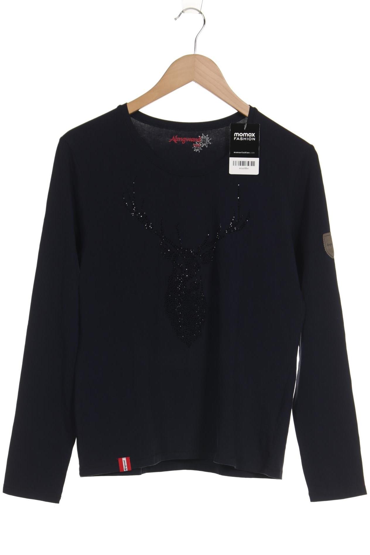 

Almgwand Damen Langarmshirt, marineblau, Gr. 42