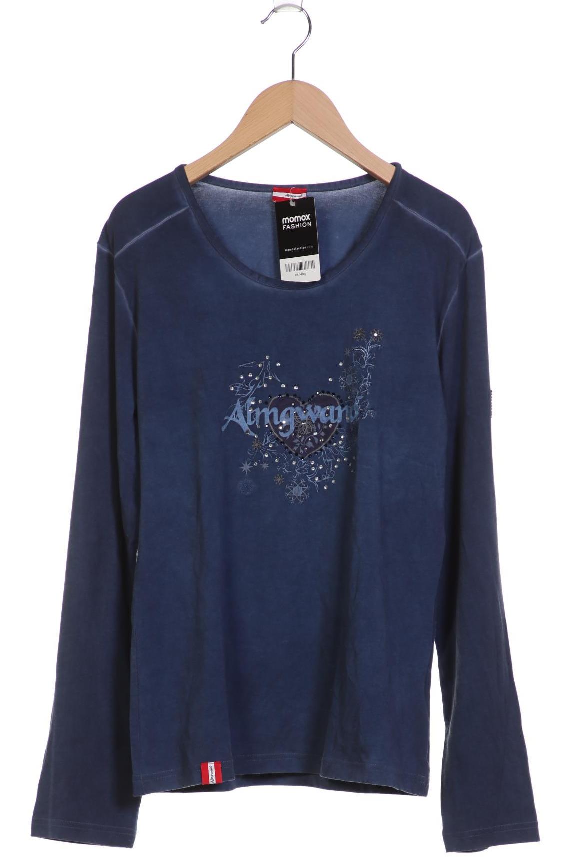 

Almgwand Damen Langarmshirt, marineblau, Gr. 38