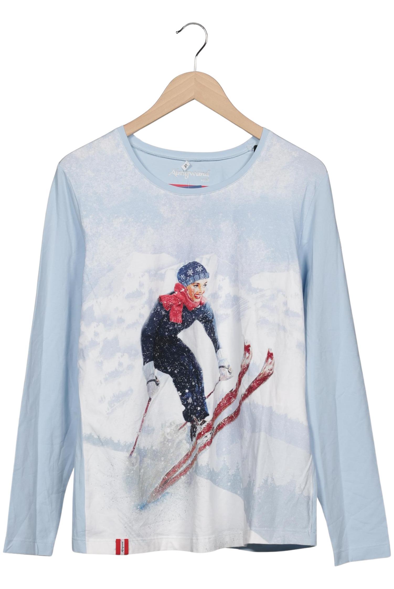 

Almgwand Damen Langarmshirt, hellblau, Gr. 46