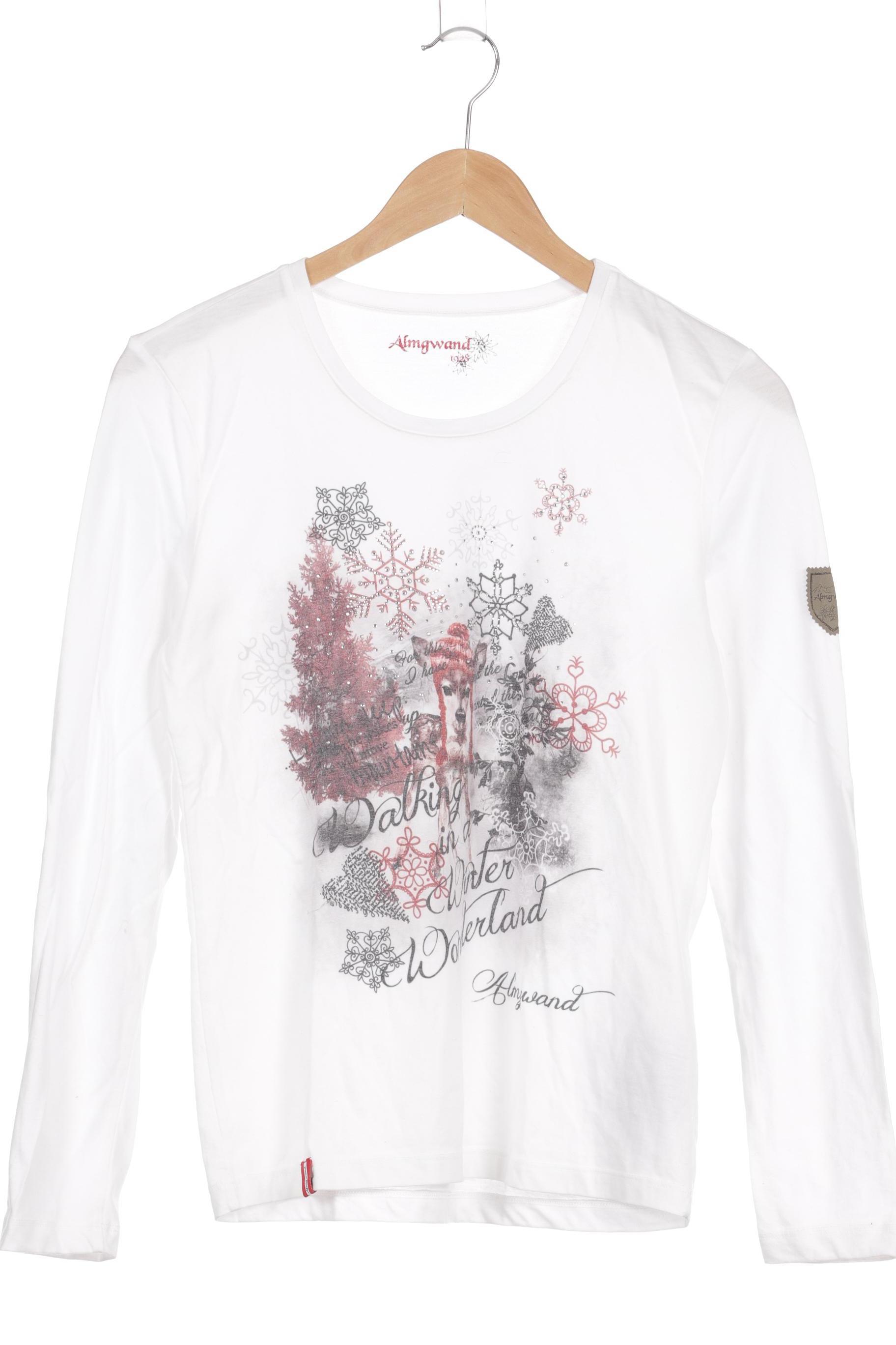 

Almgwand Damen Langarmshirt, weiß, Gr.