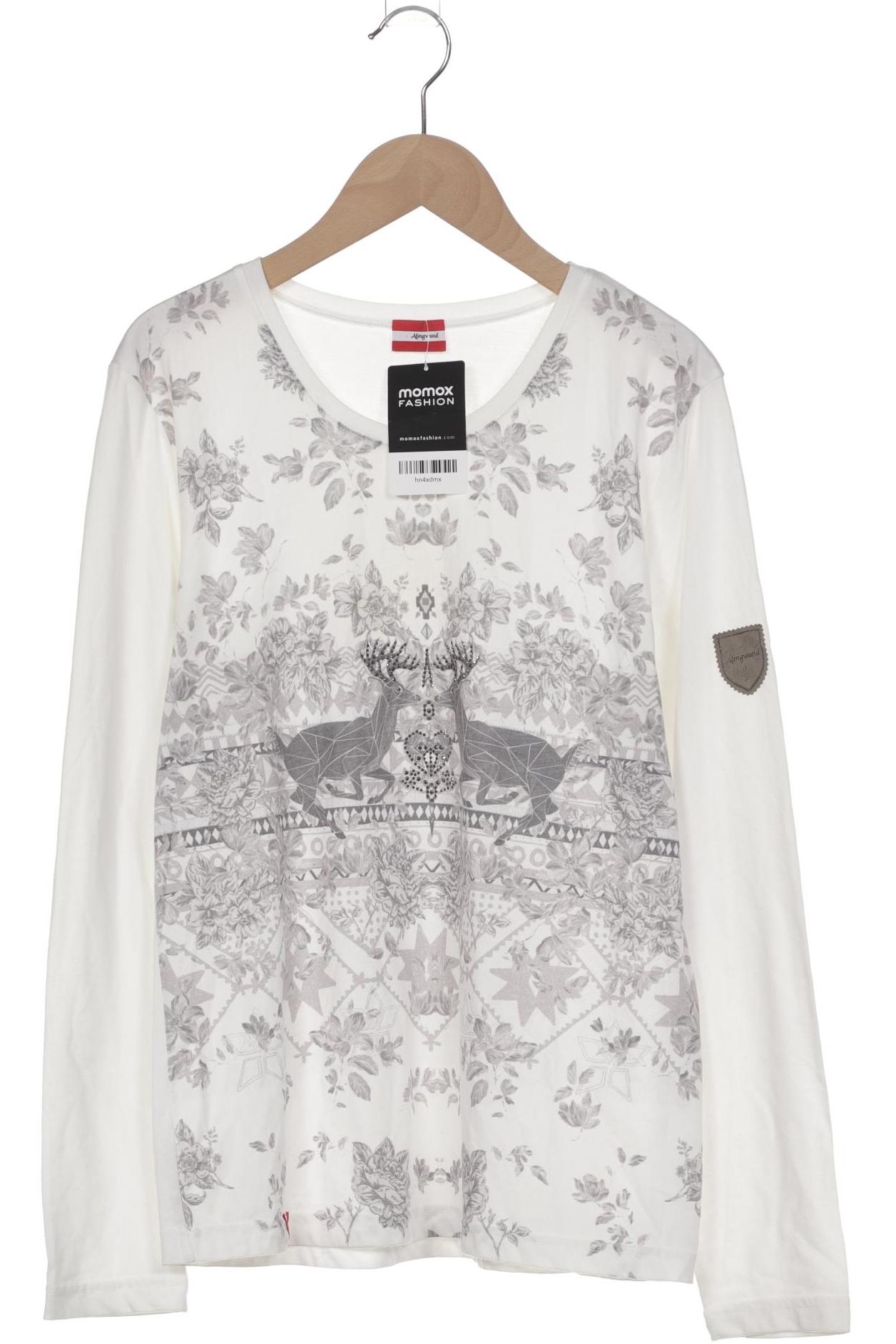 

Almgwand Damen Langarmshirt, weiß, Gr. 42