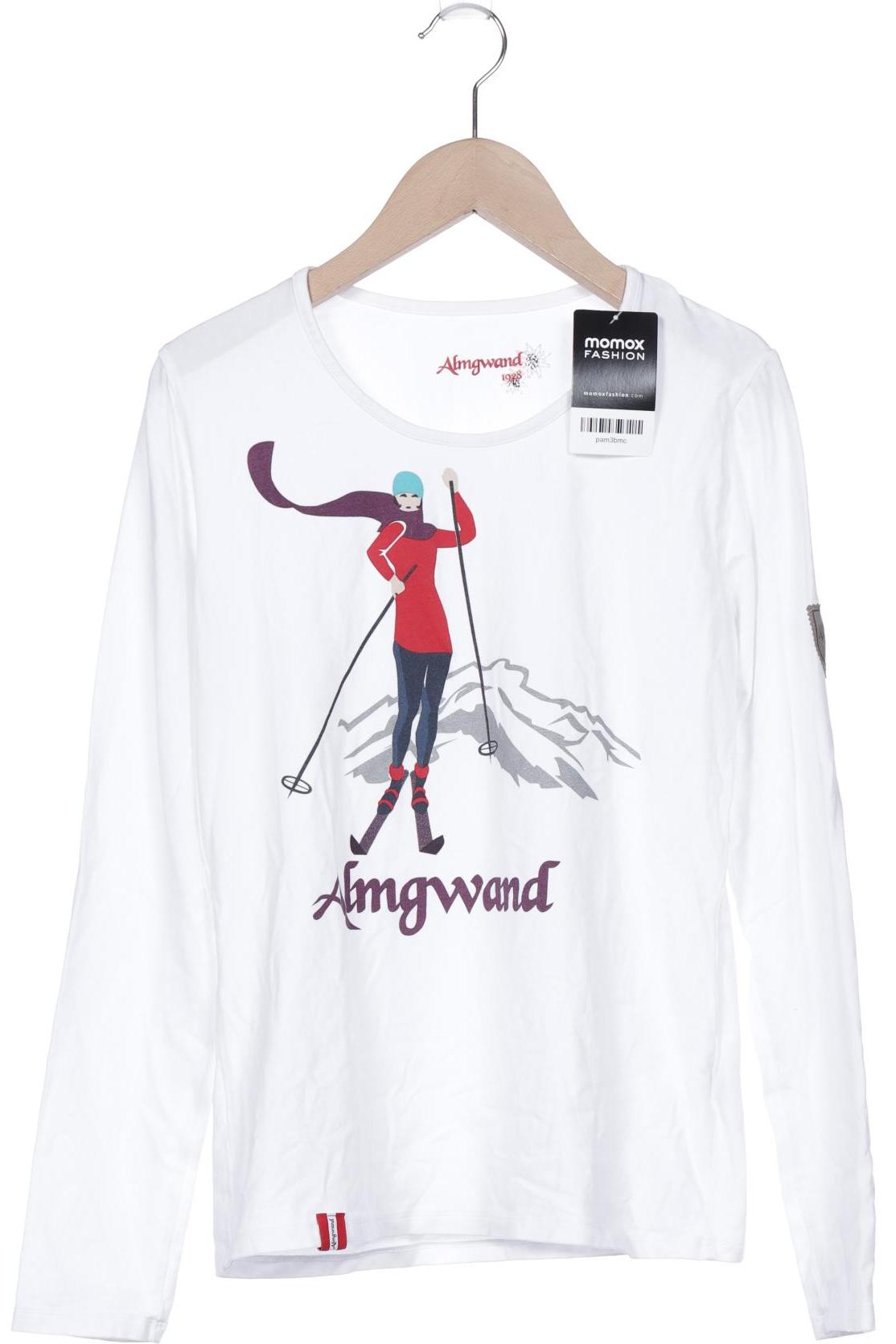 

Almgwand Damen Langarmshirt, weiß, Gr. 36