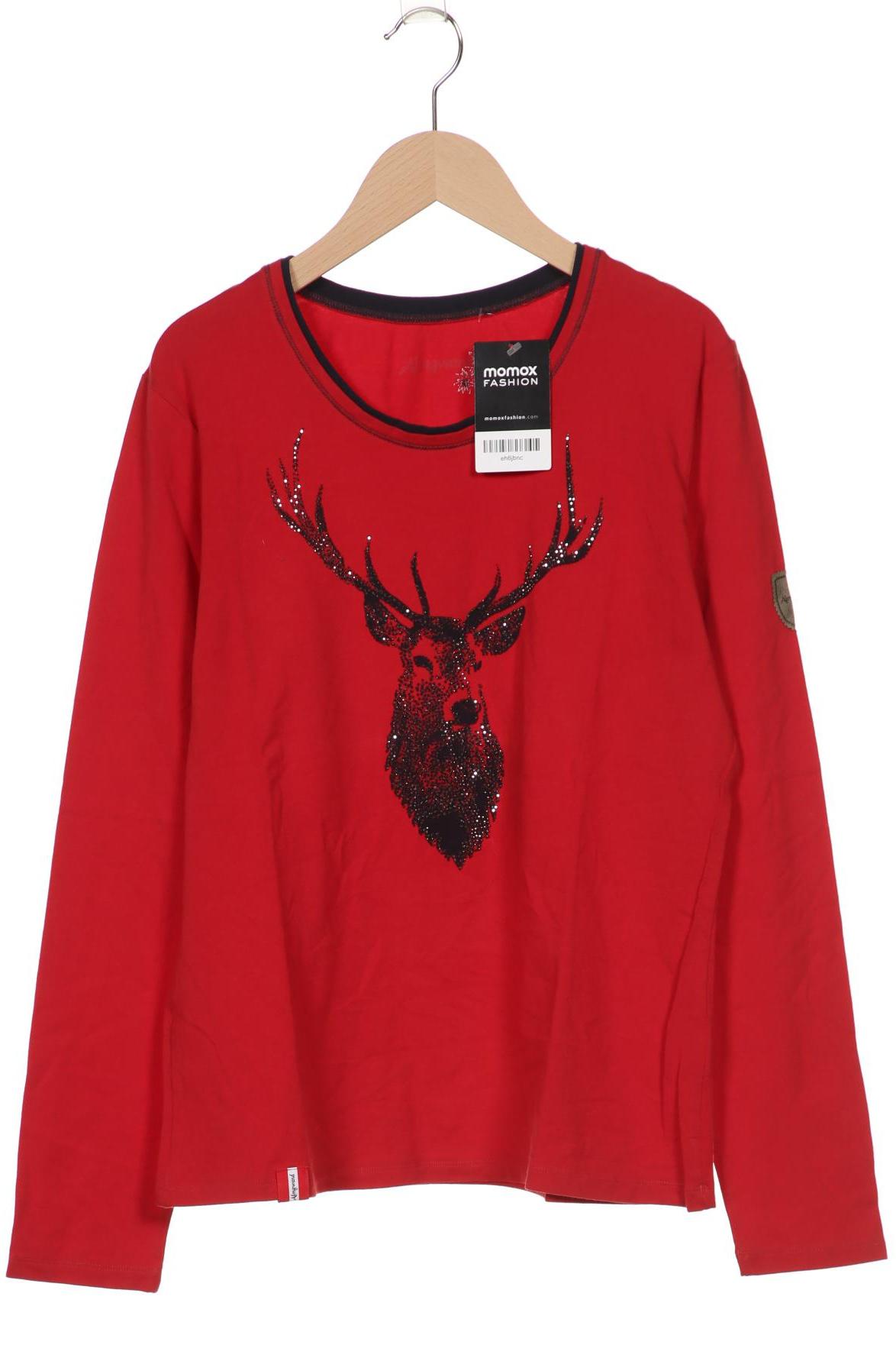 

Almgwand Damen Langarmshirt, rot, Gr. 42