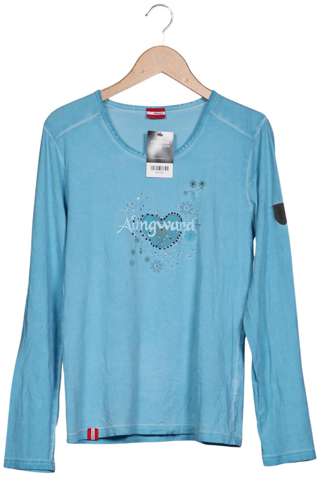 

Almgwand Damen Langarmshirt, hellblau, Gr. 40