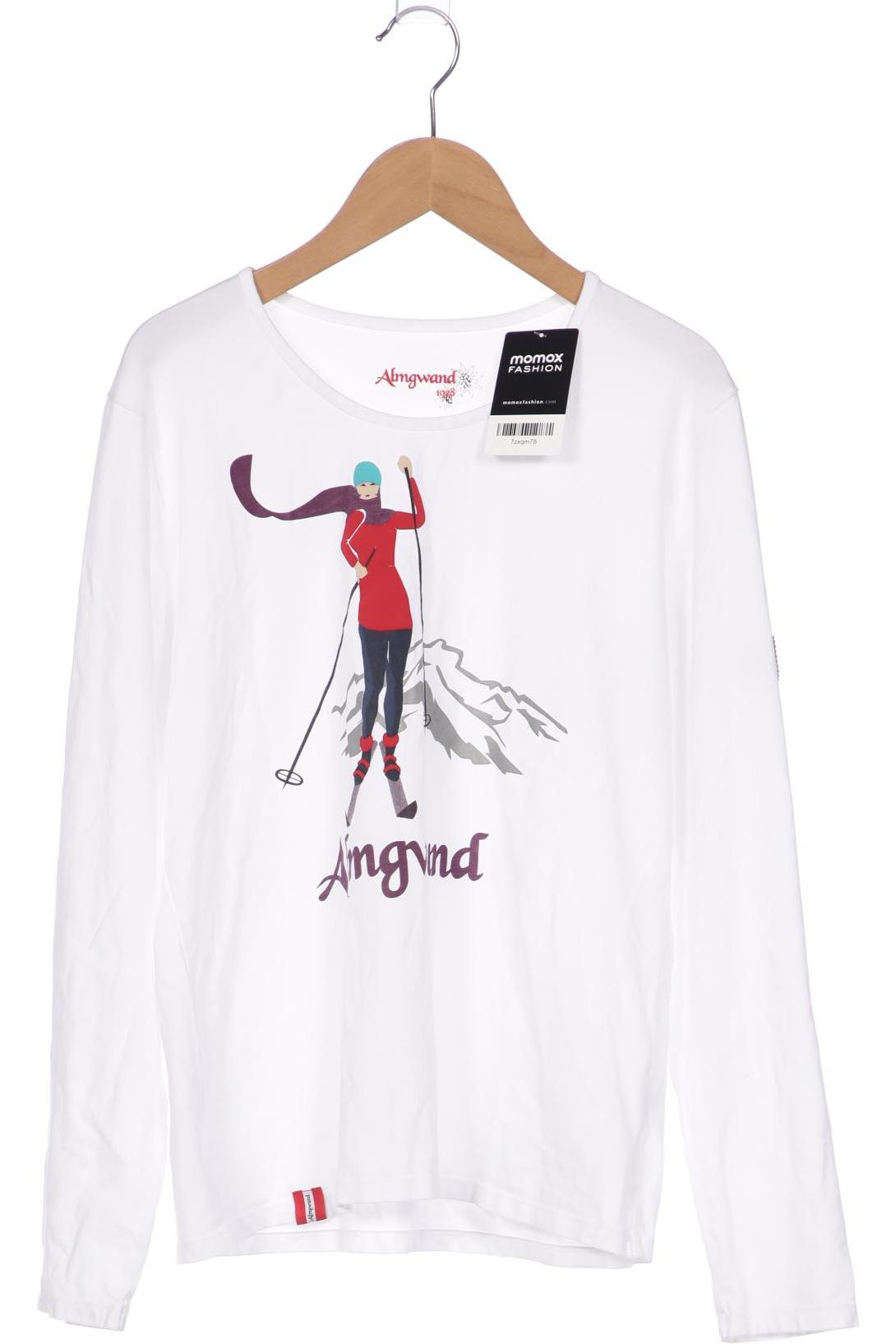 

Almgwand Damen Langarmshirt, weiß, Gr. 42