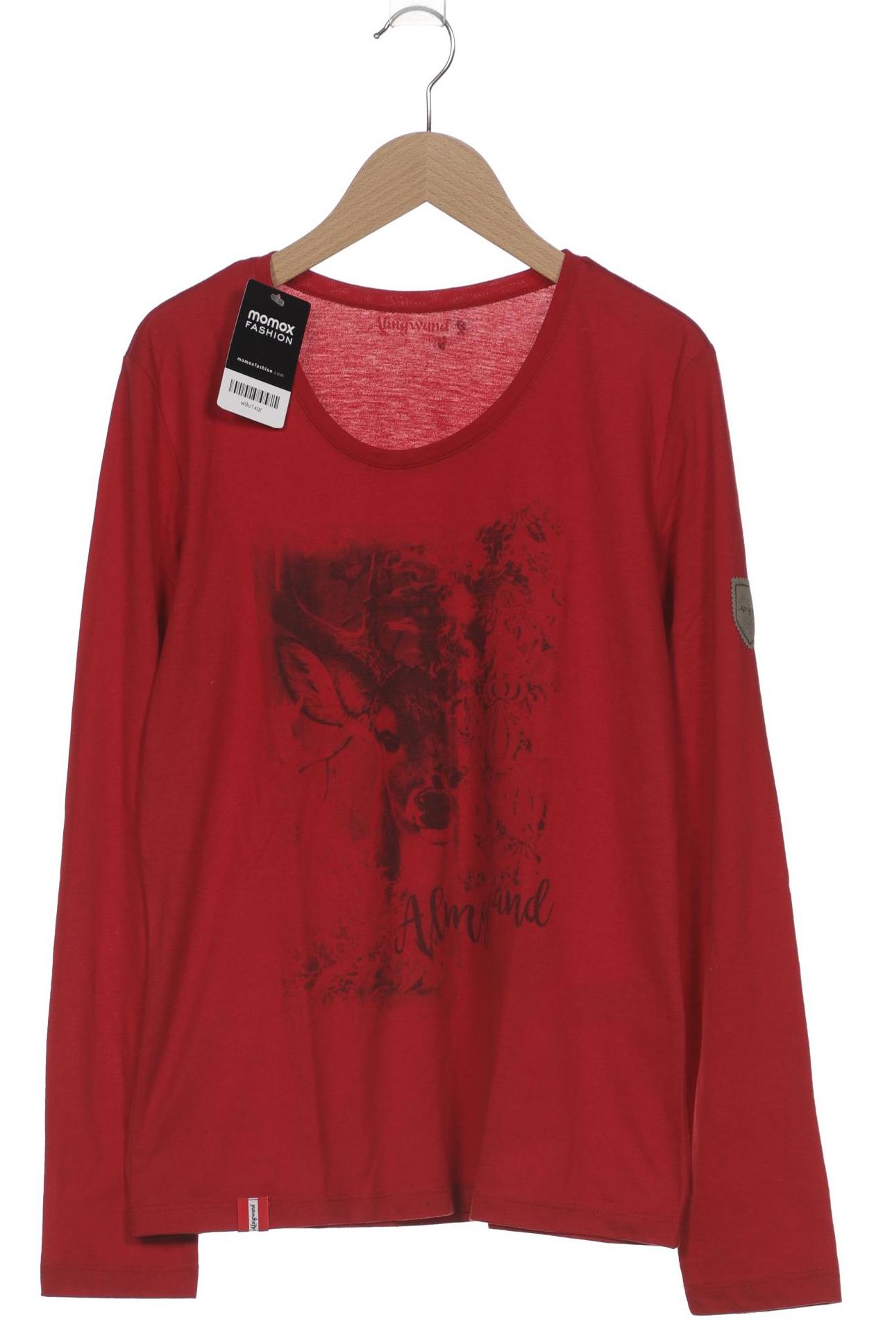 

Almgwand Damen Langarmshirt, rot, Gr. 38