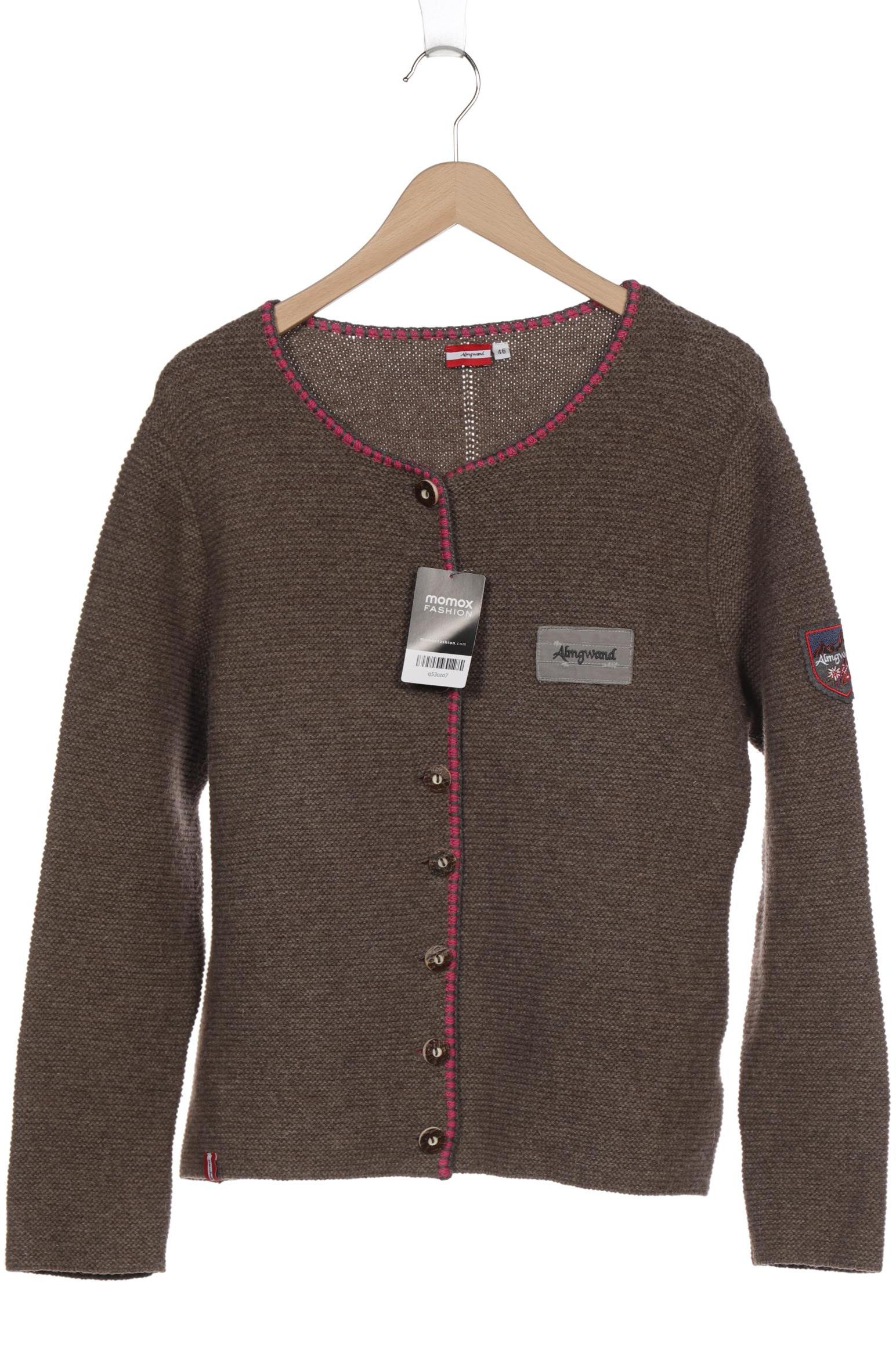 

Almgwand Damen Strickjacke, braun, Gr. 46