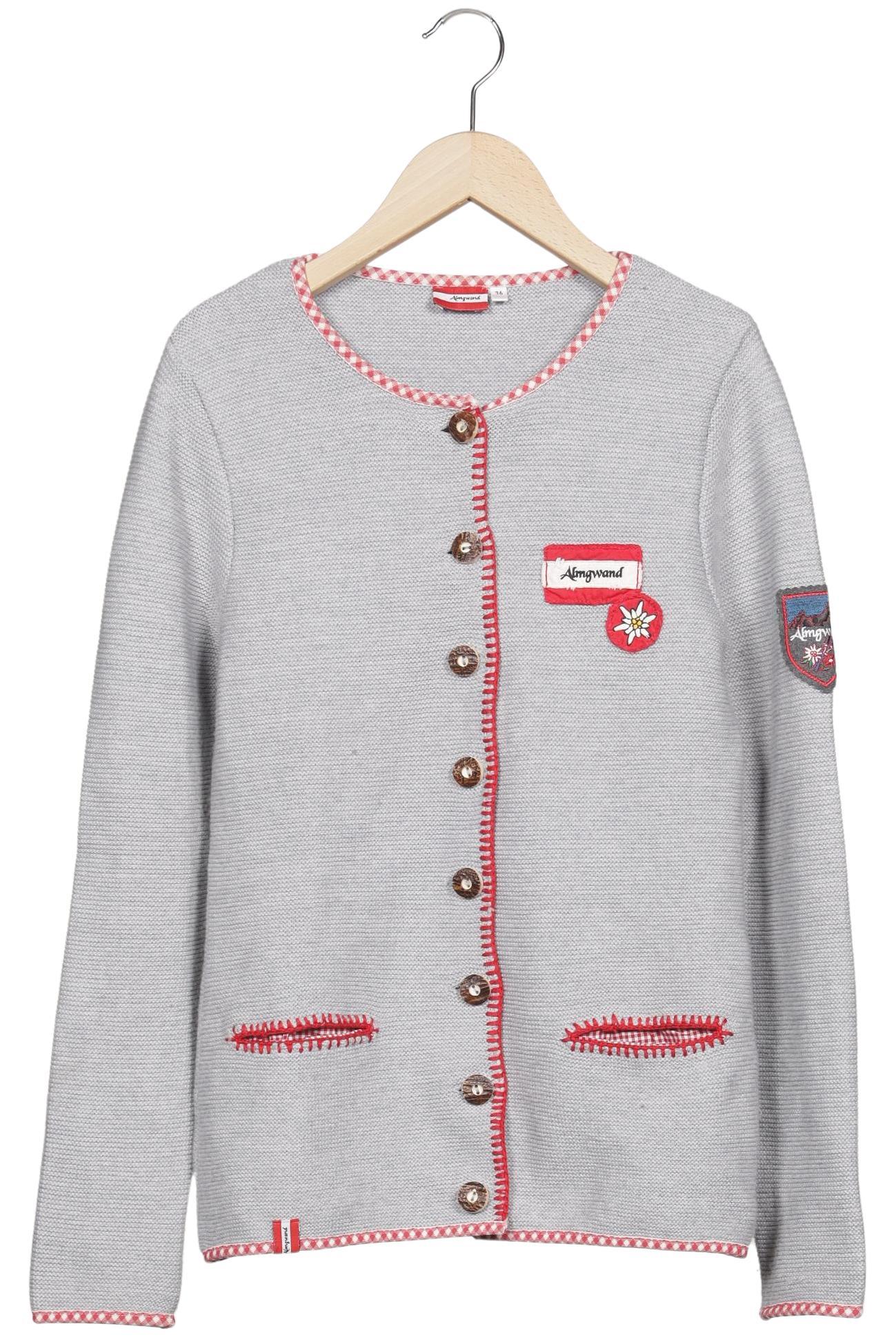 

Almgwand Damen Strickjacke, grau, Gr. 36