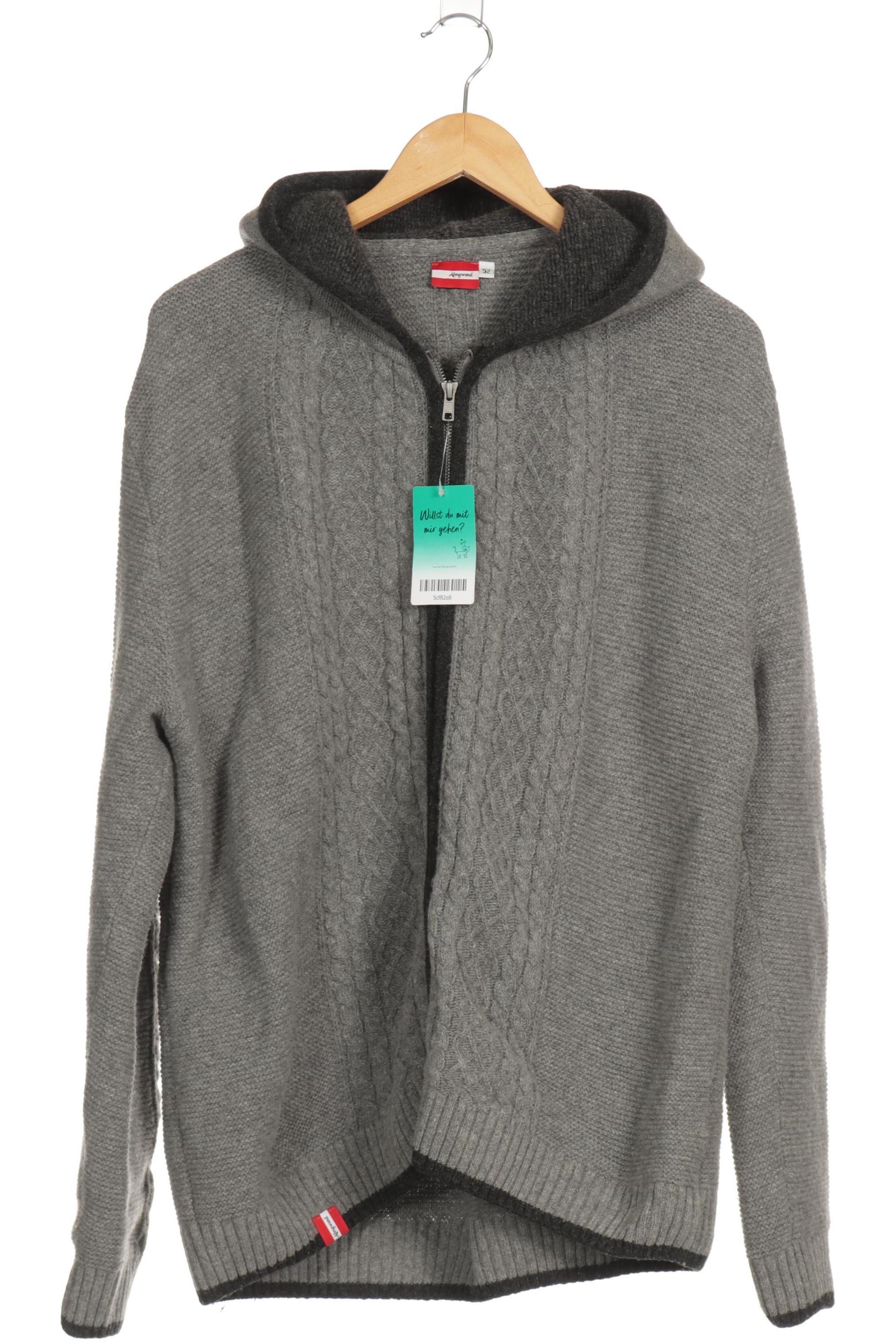Thumbnail - Almgwand Herren Kapuzenpullover, grau, Gr. 52