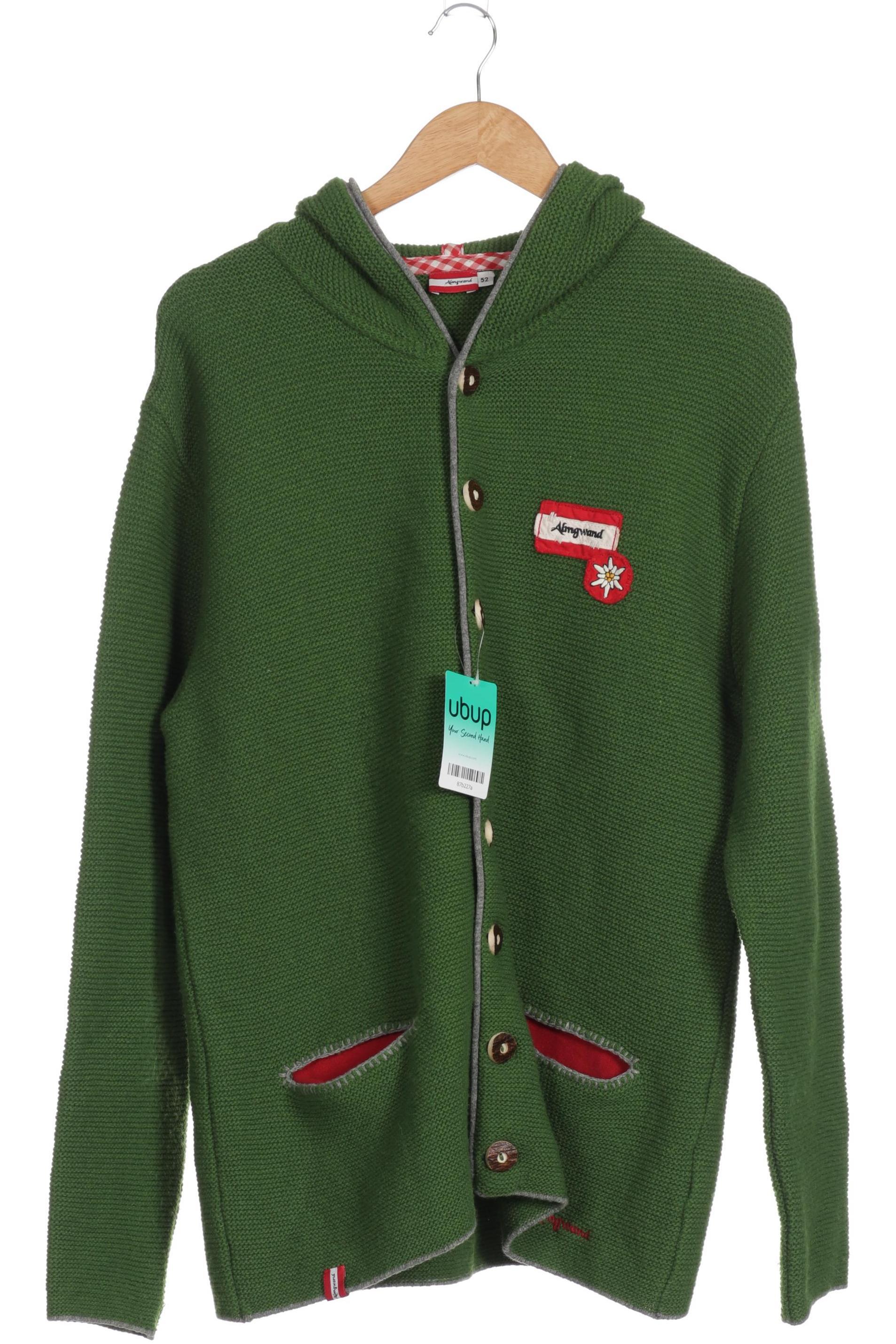 

Almgwand Herren Strickjacke, grün, Gr. 52