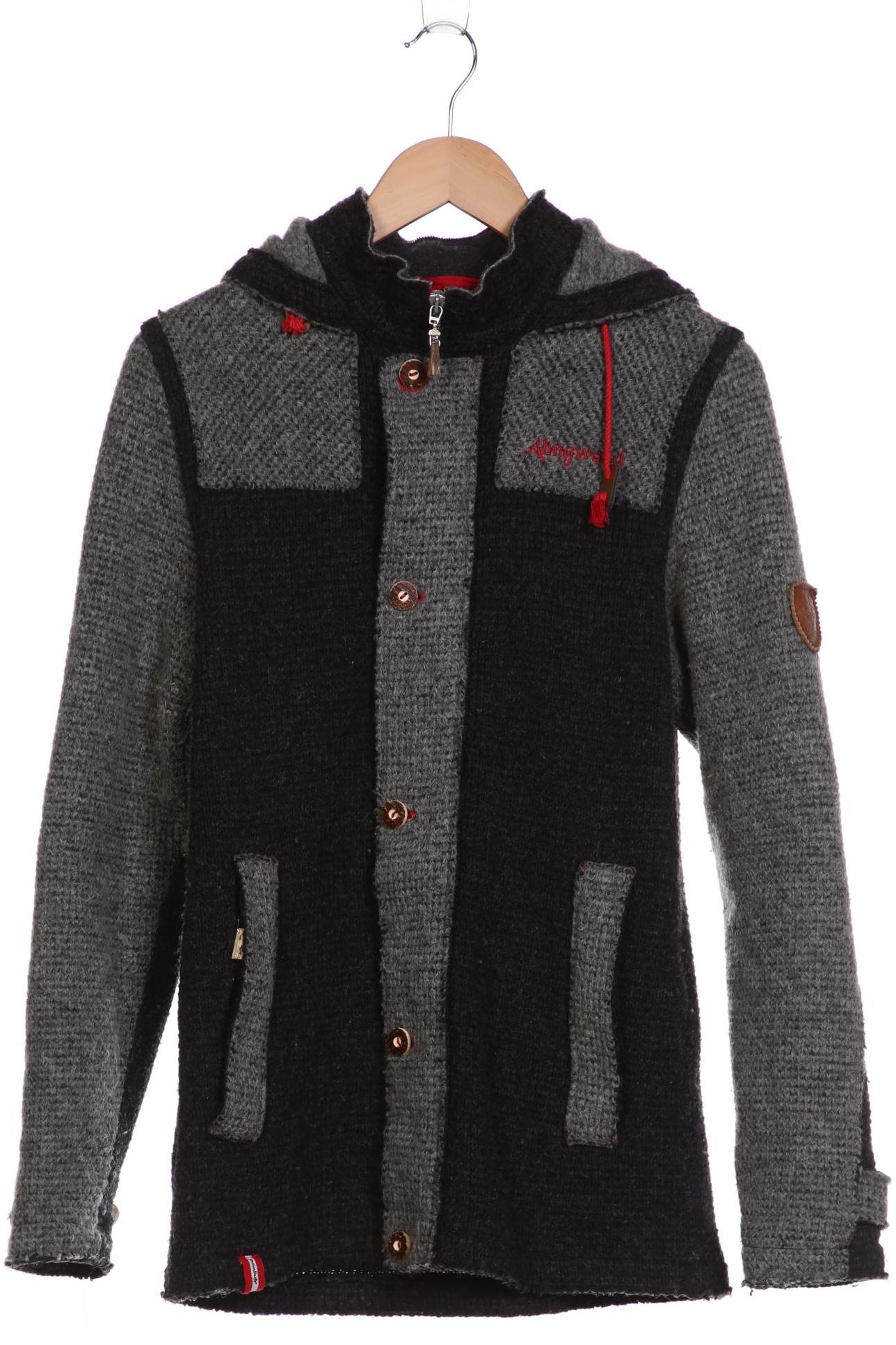 

Almgwand Herren Strickjacke, grau