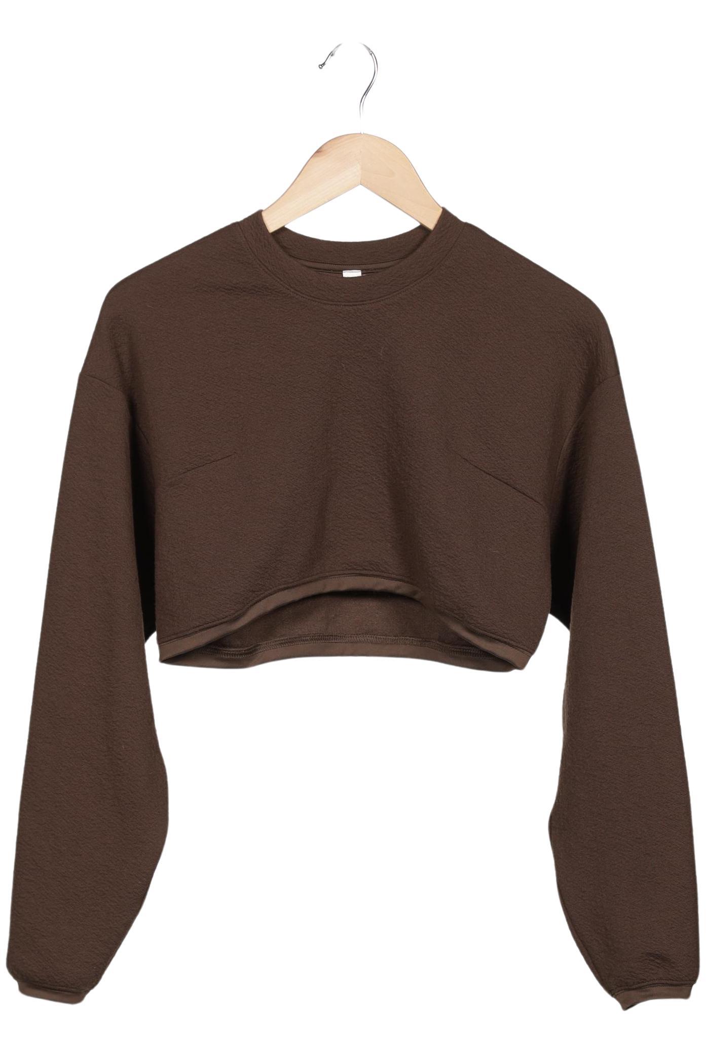 

Alo yoga Damen Sweatshirt, braun, Gr. 34