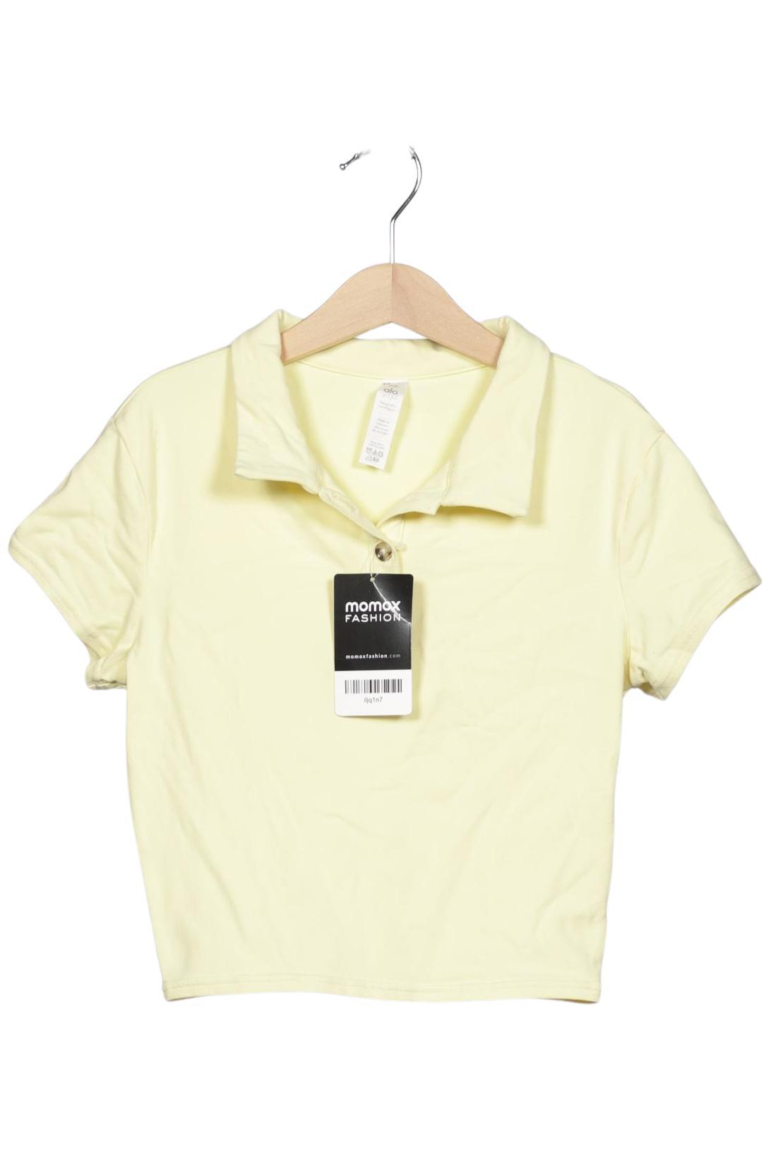 

Alo yoga Damen Poloshirt, gelb, Gr. 34