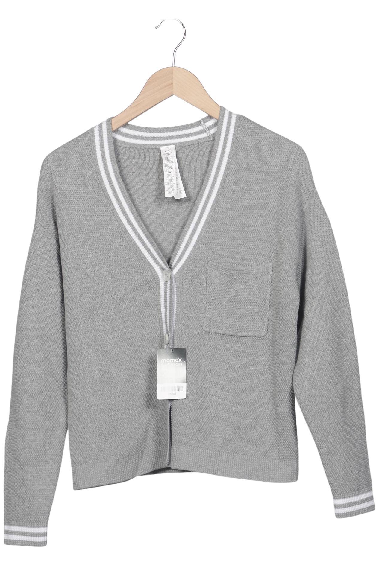 

Alo yoga Damen Strickjacke, grau, Gr. 34