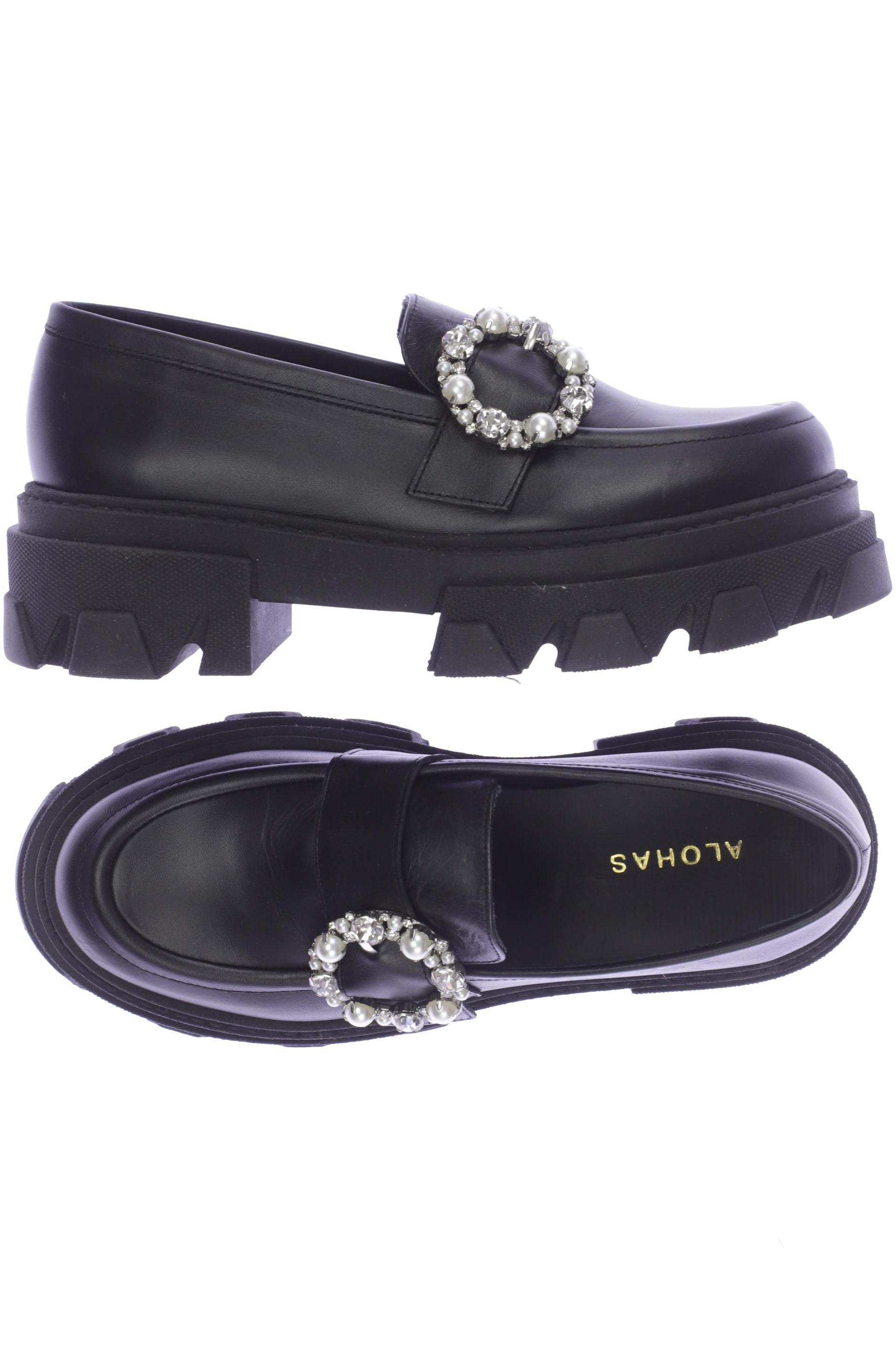 

Alohas Damen Halbschuh, schwarz, Gr. 39