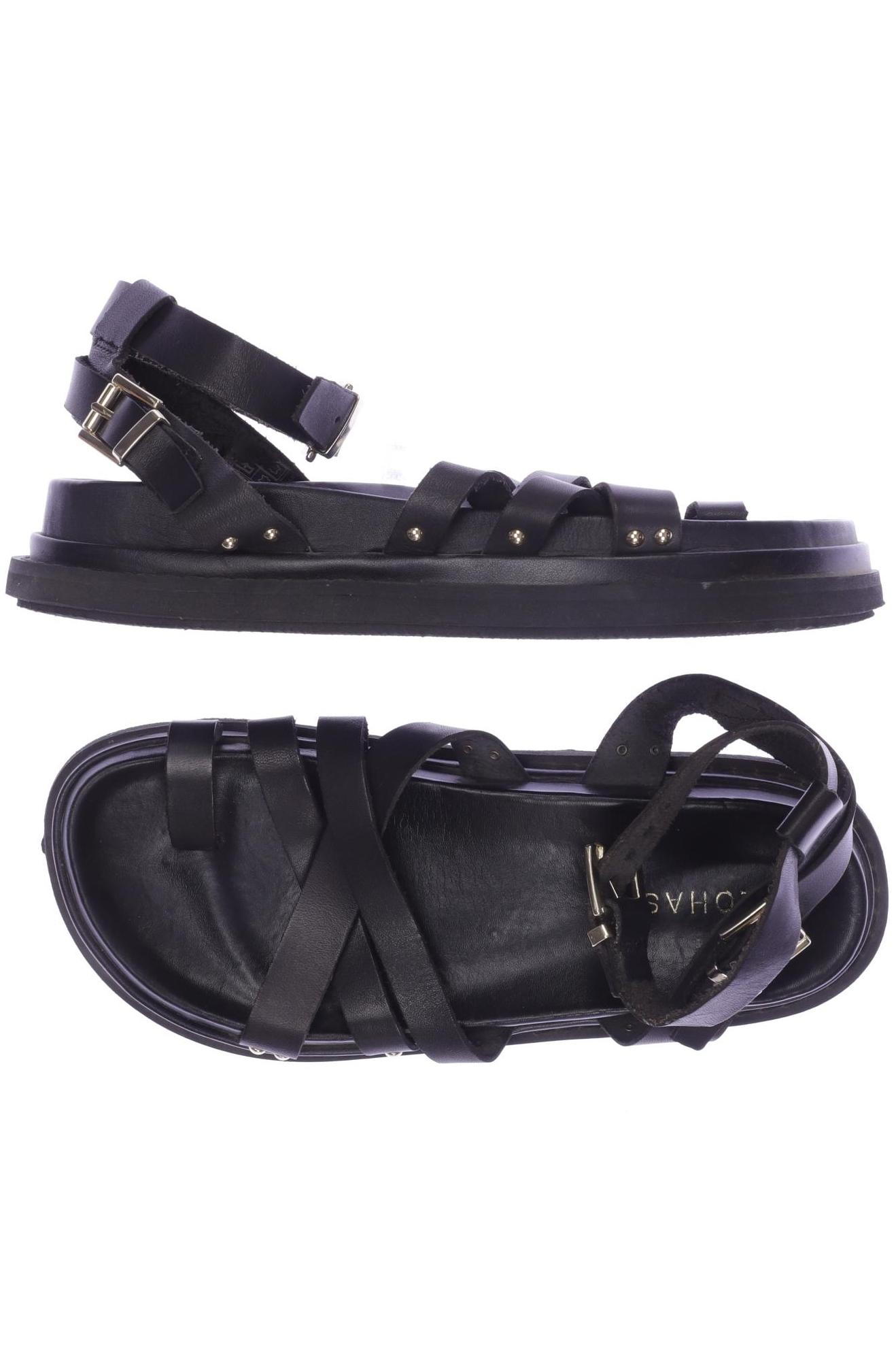 

Alohas Damen Sandale, schwarz, Gr. 38