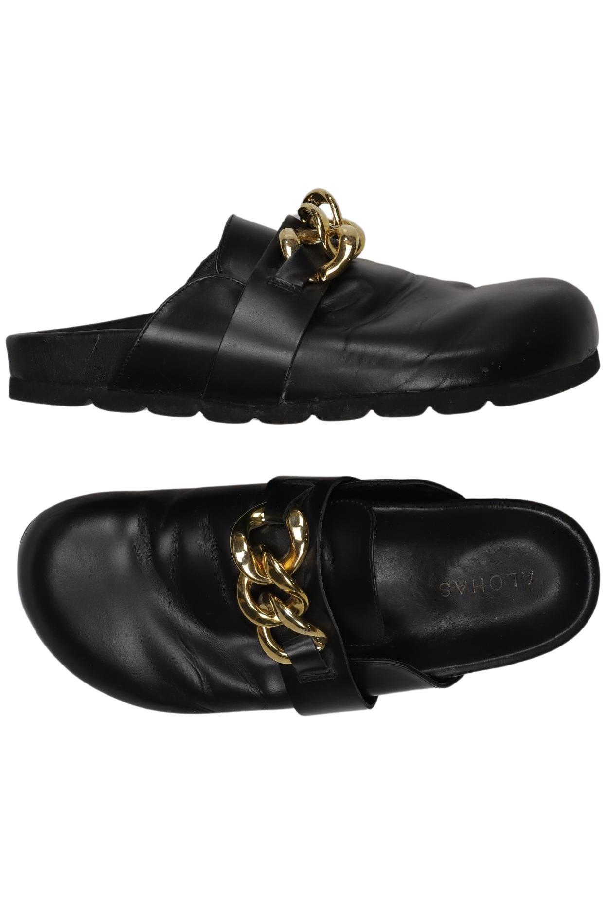 

Alohas Damen Sandale, schwarz, Gr. 39