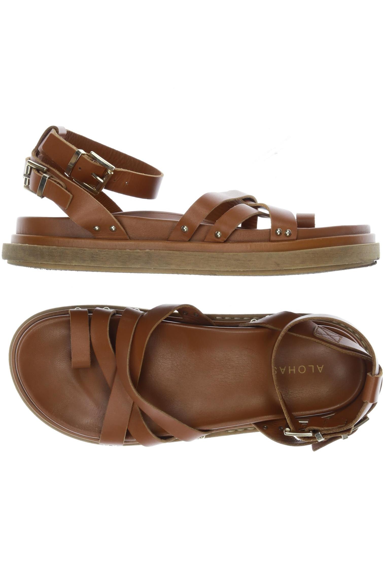 

Alohas Damen Sandale, braun, Gr. 42
