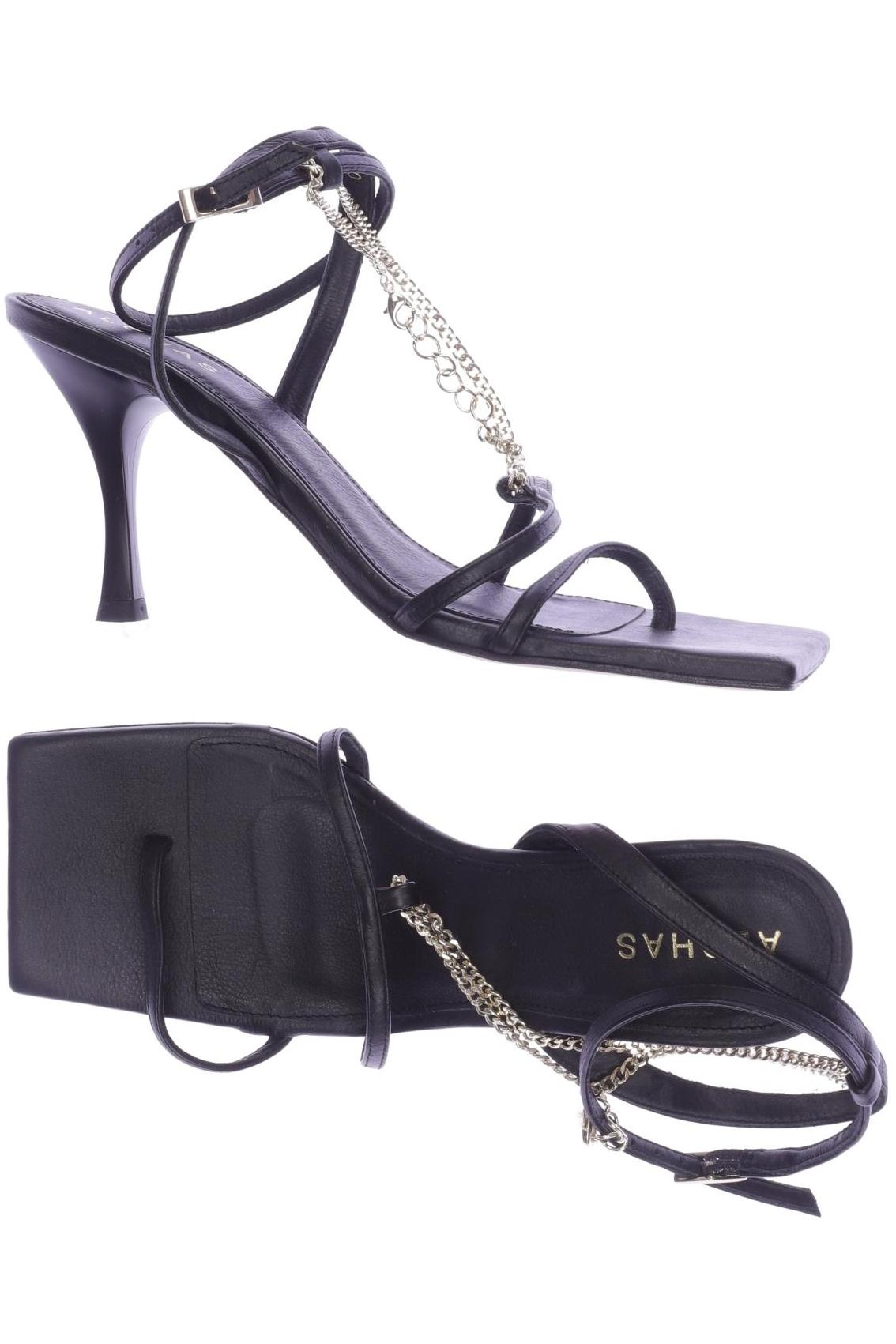 

Alohas Damen Sandale, schwarz, Gr. 38