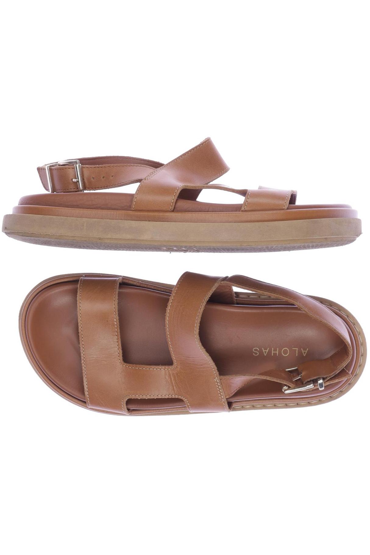 

Alohas Damen Sandale, braun, Gr. 38