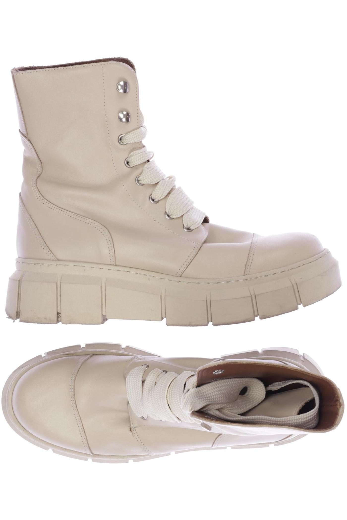 

Alohas Damen Stiefelette, cremeweiß, Gr. 40
