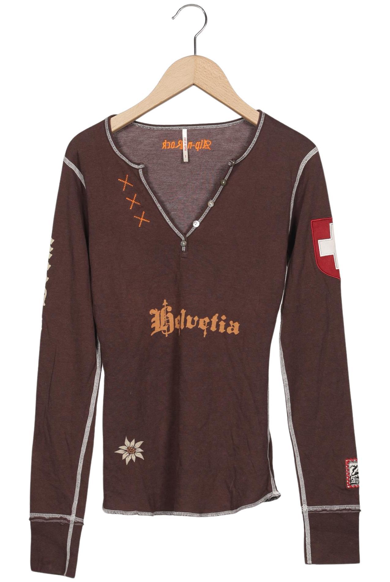 

Alp n Rock Damen Langarmshirt, braun, Gr. 36