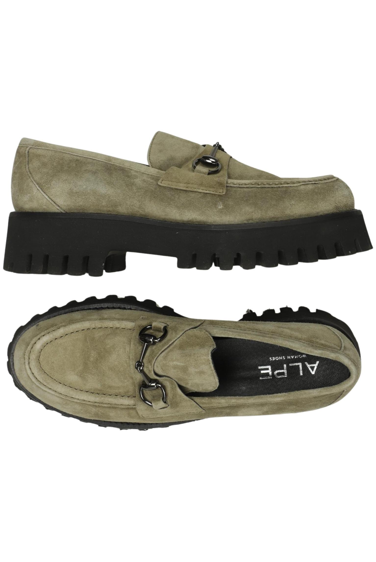 

Alpe Damen Halbschuh, grün, Gr. 40