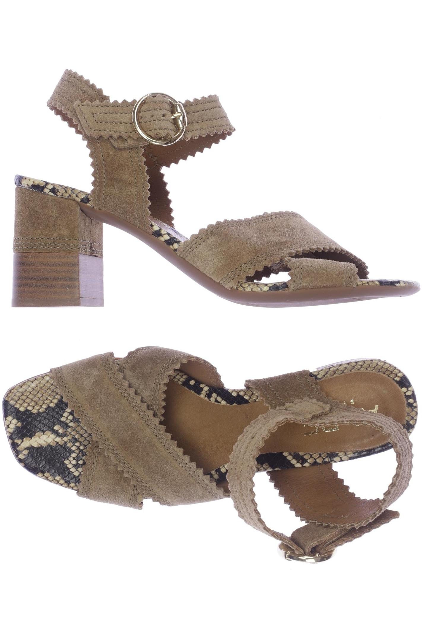 

Alpe Damen Sandale, beige, Gr. 41