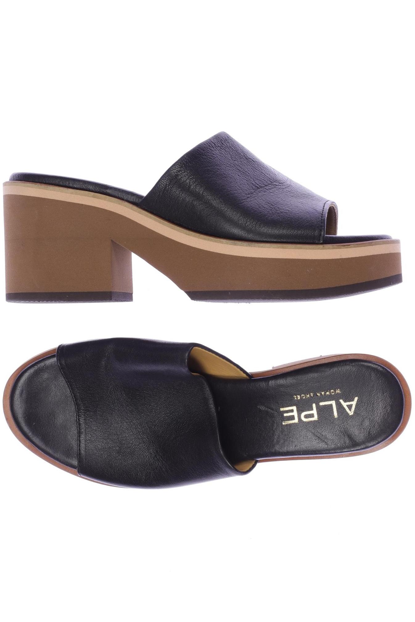 

Alpe Damen Sandale, schwarz, Gr. 39