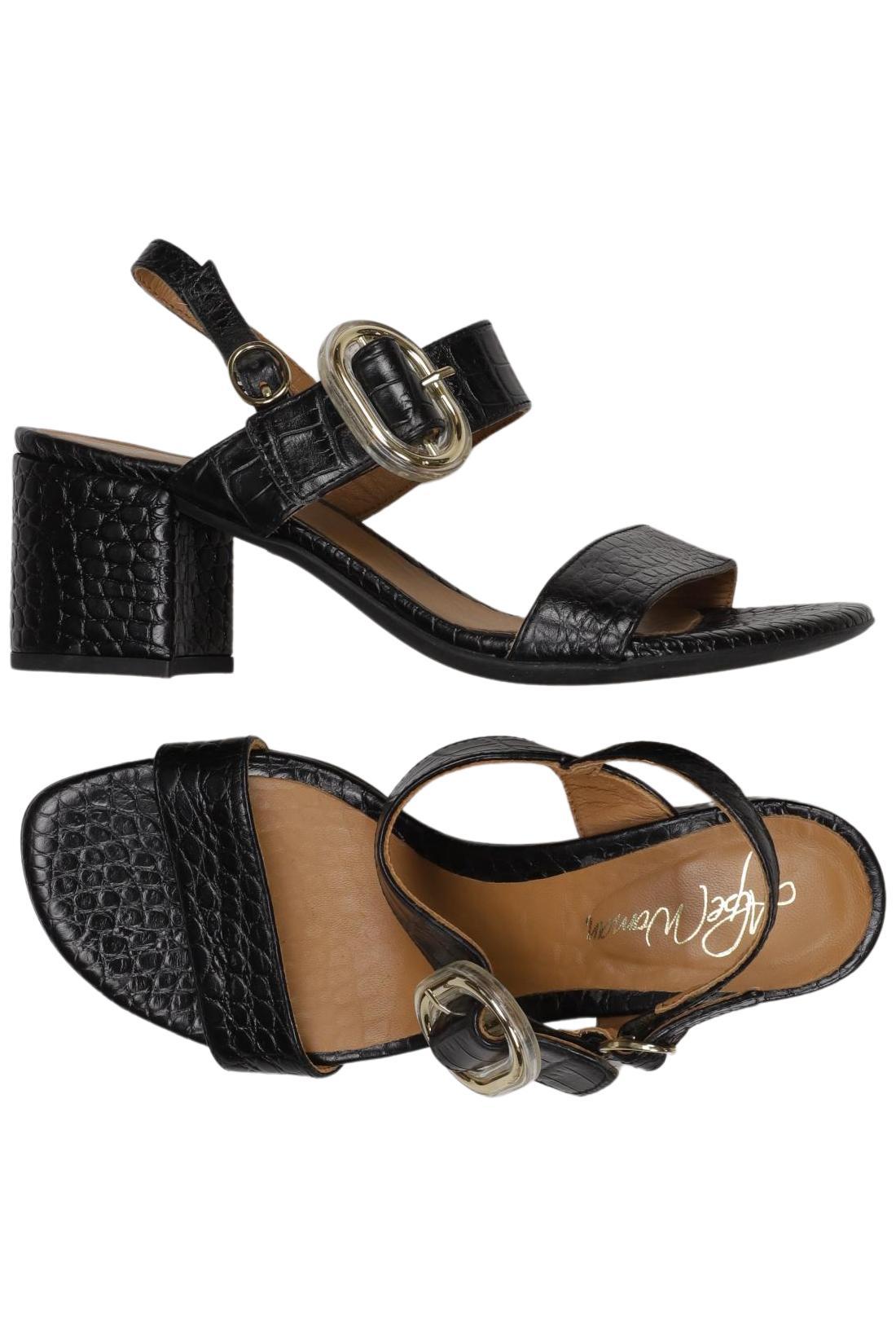 

Alpe Damen Sandale, schwarz, Gr. 38