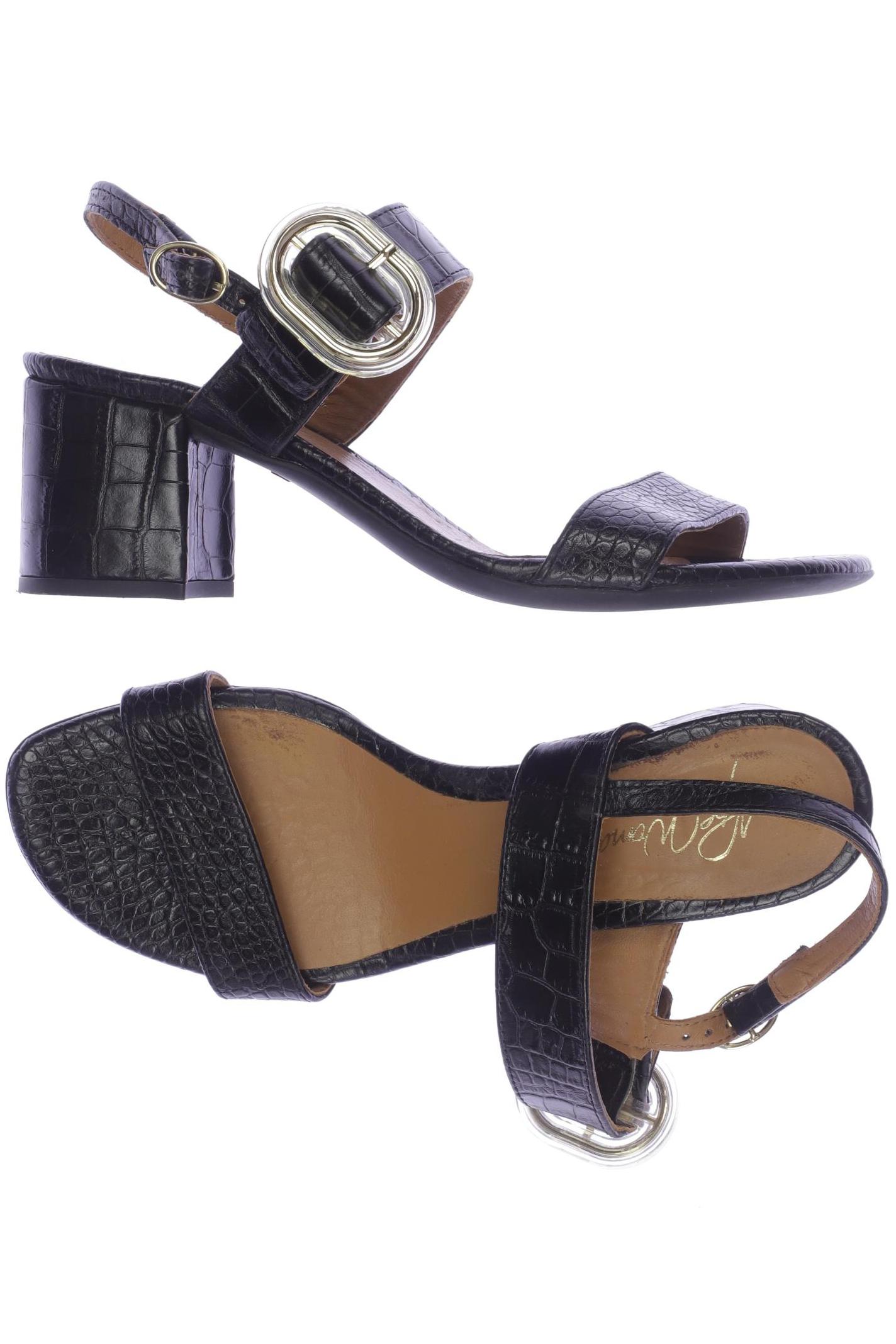 

Alpe Damen Sandale, schwarz, Gr. 40