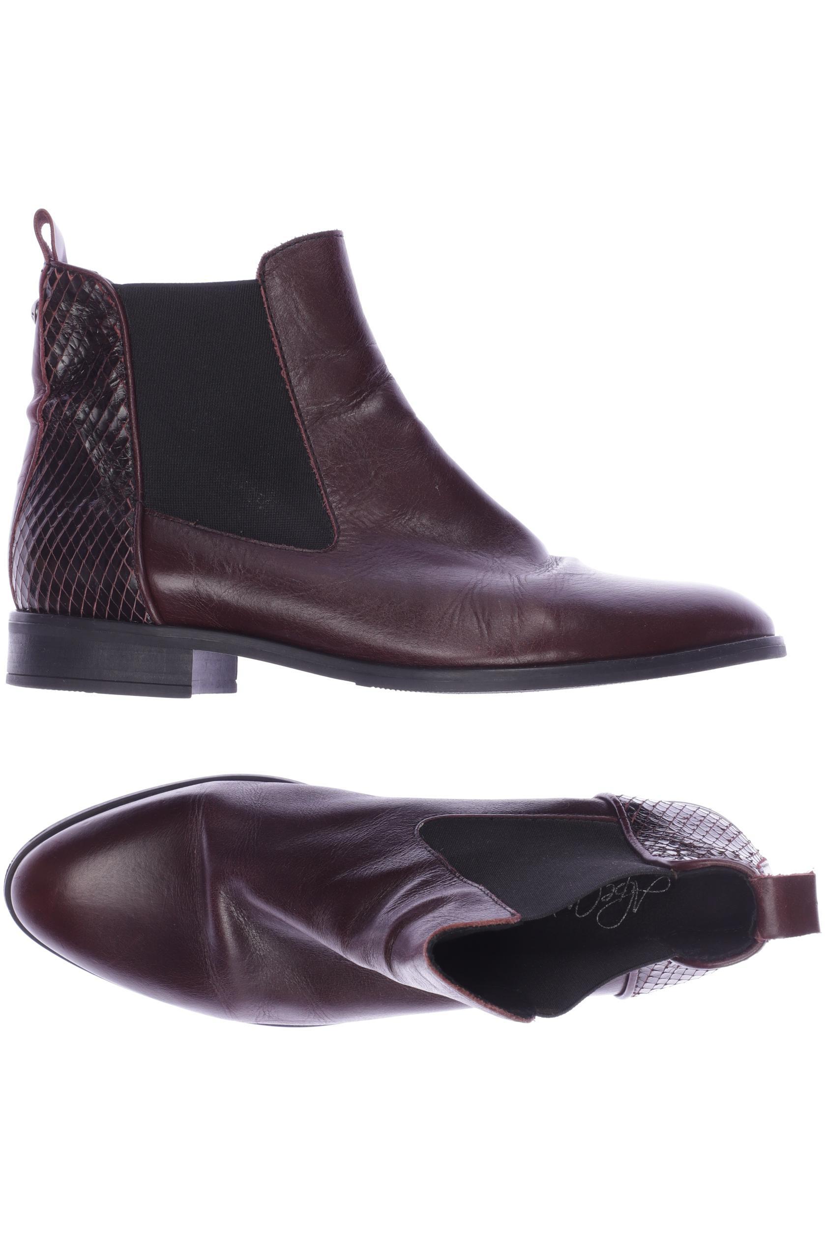 

Alpe Damen Stiefelette, bordeaux
