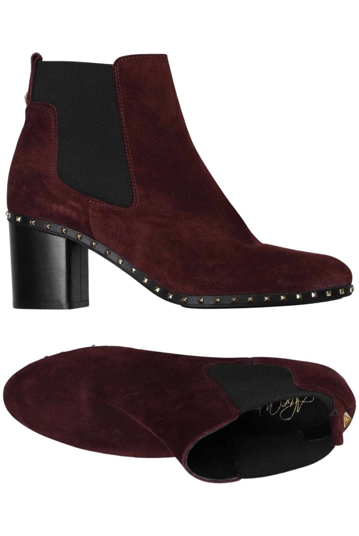 

Alpe Damen Stiefelette, bordeaux, Gr. 41