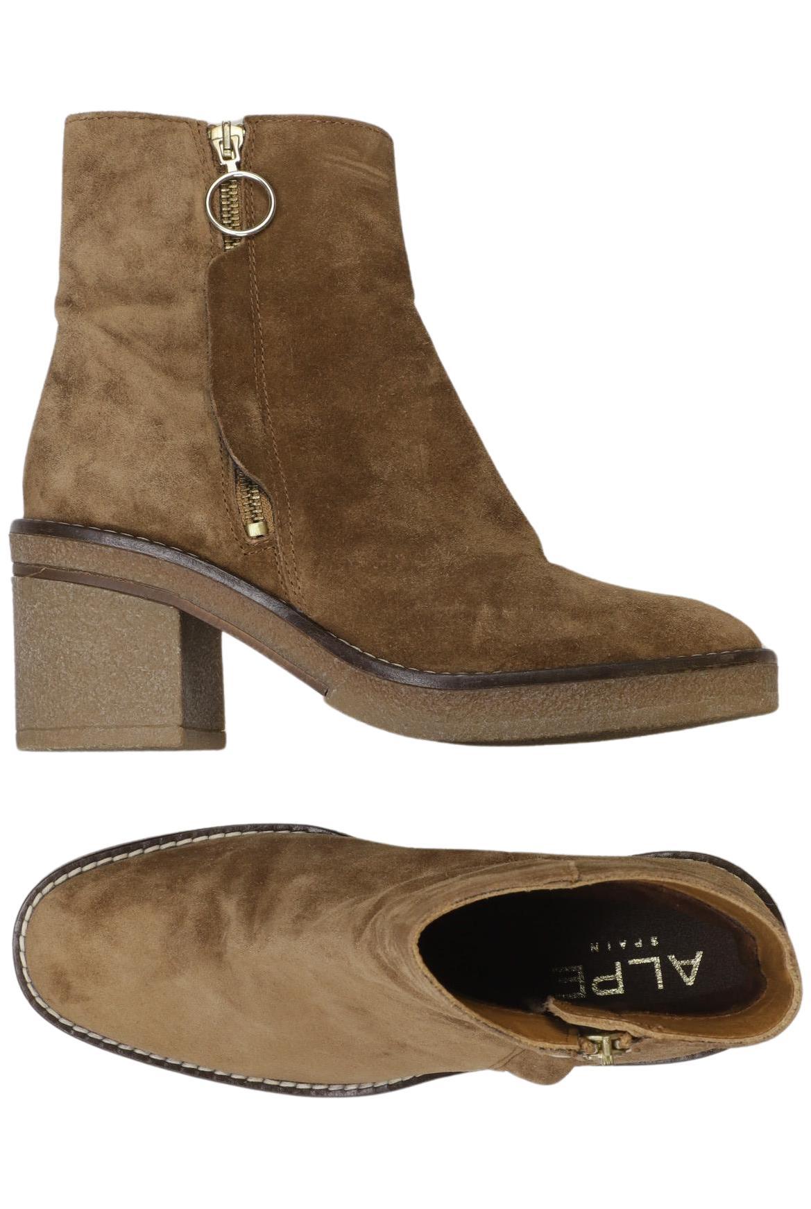 

Alpe Damen Stiefelette, braun, Gr. 37