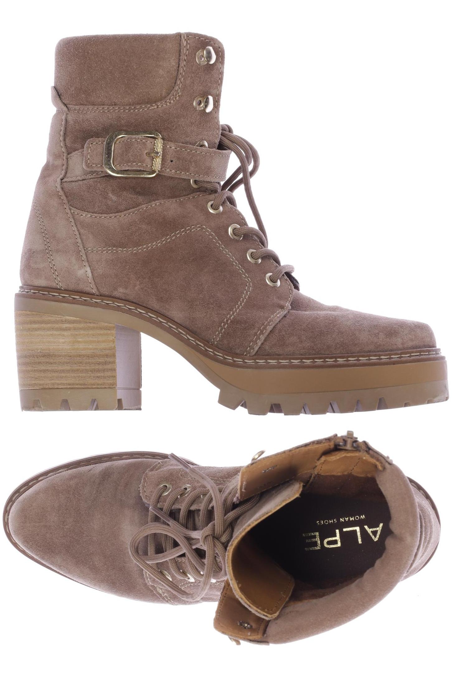 

Alpe Damen Stiefelette, braun, Gr. 39