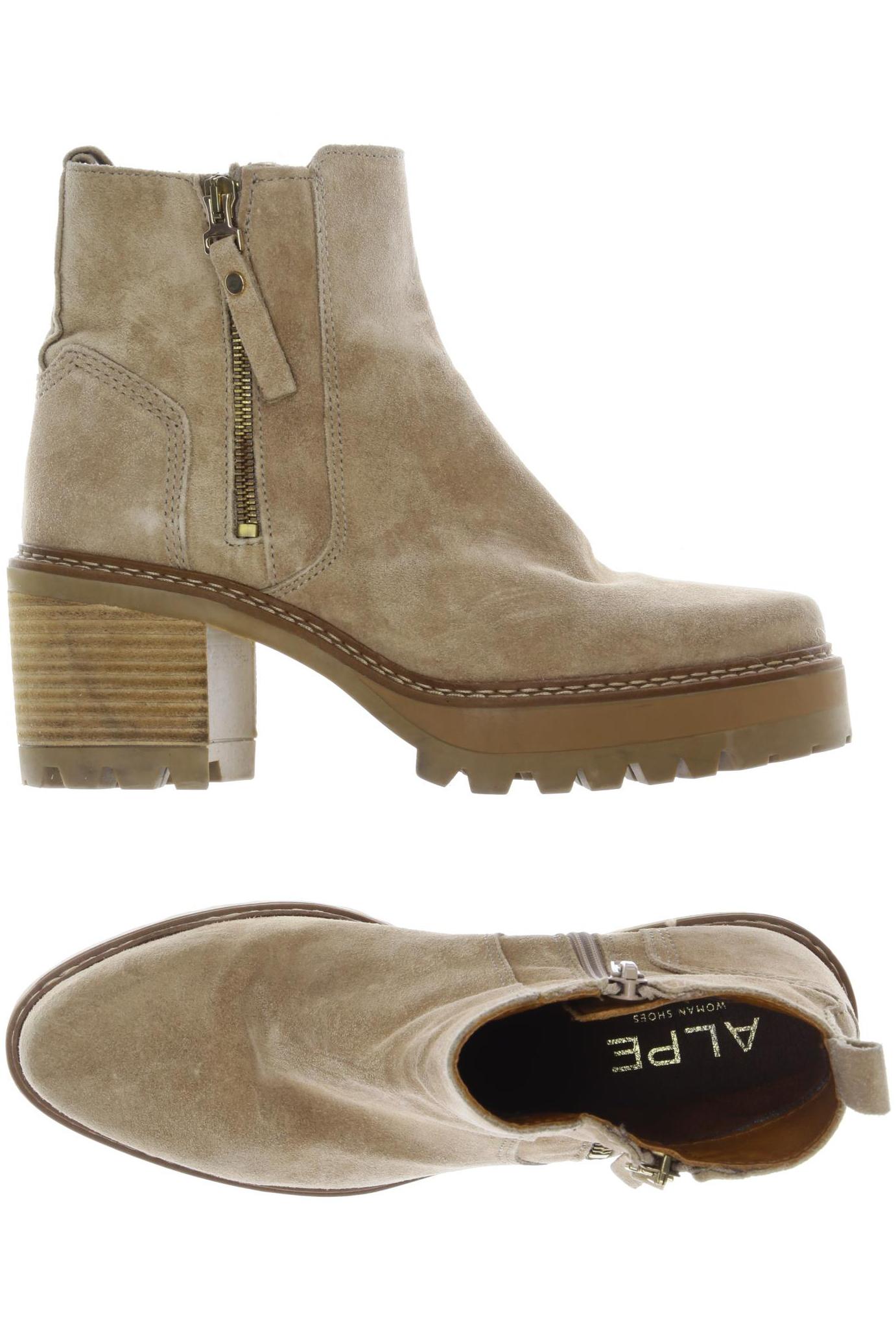

Alpe Damen Stiefelette, beige, Gr. 39