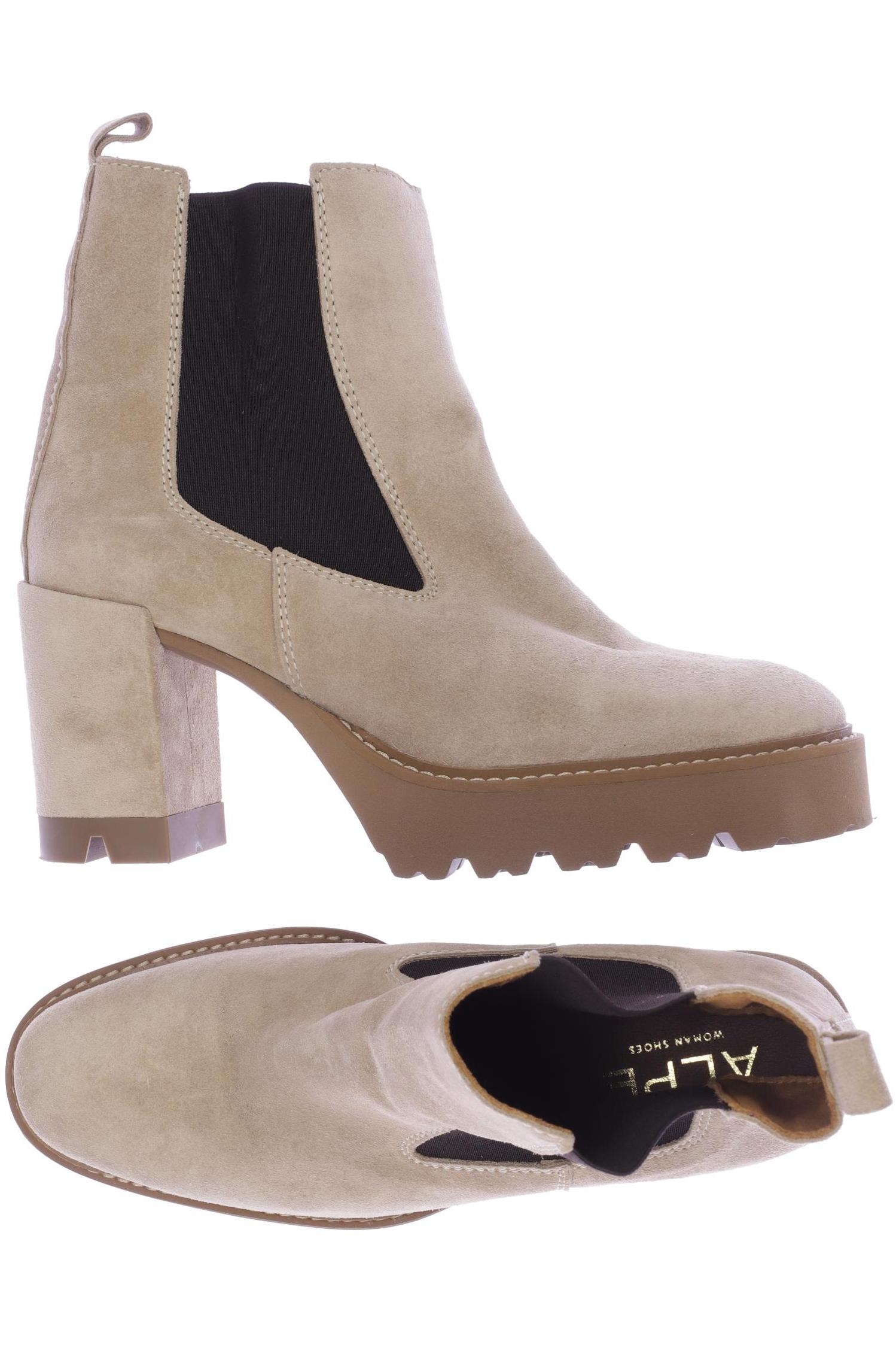 

Alpe Damen Stiefelette, beige, Gr. 41