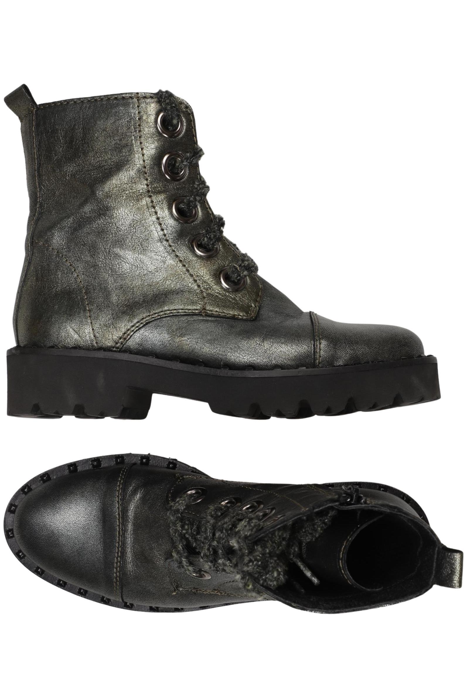 

Alpe Damen Stiefelette, silber, Gr. 39